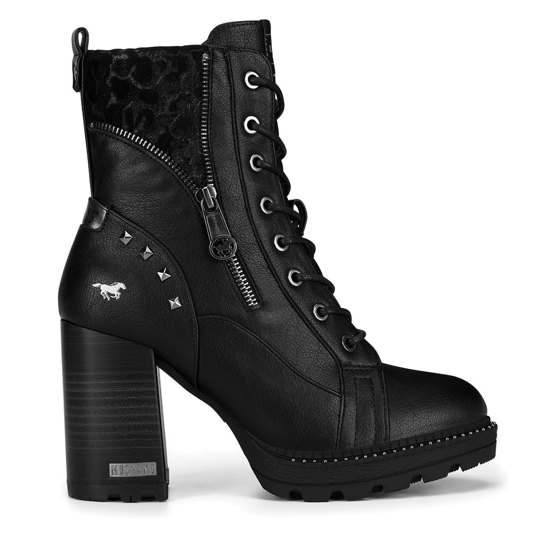 Ghete Mustang 1505-503-9 Negru