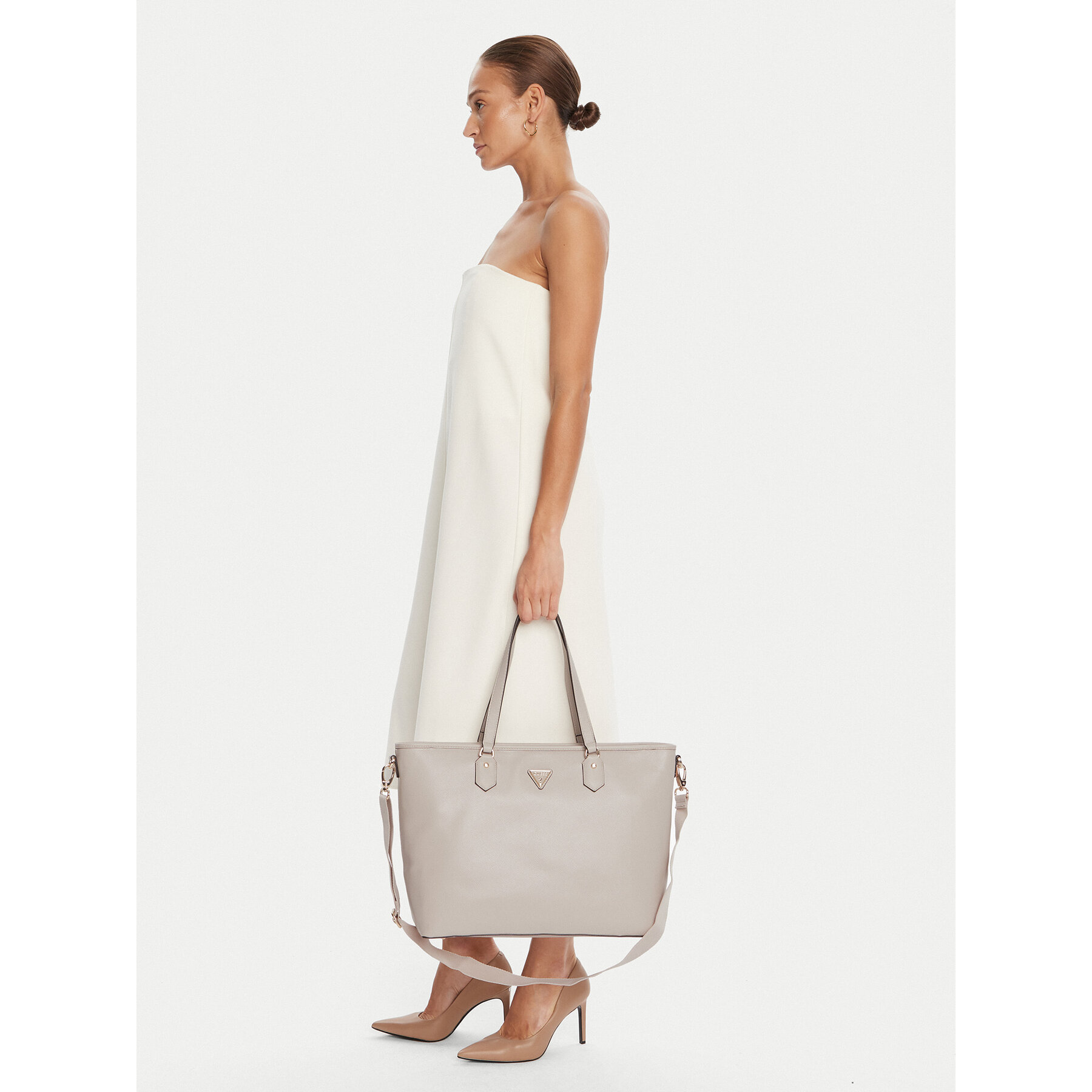 Σάκος Guess Norom Travel TWSN90 91024 Γκρι