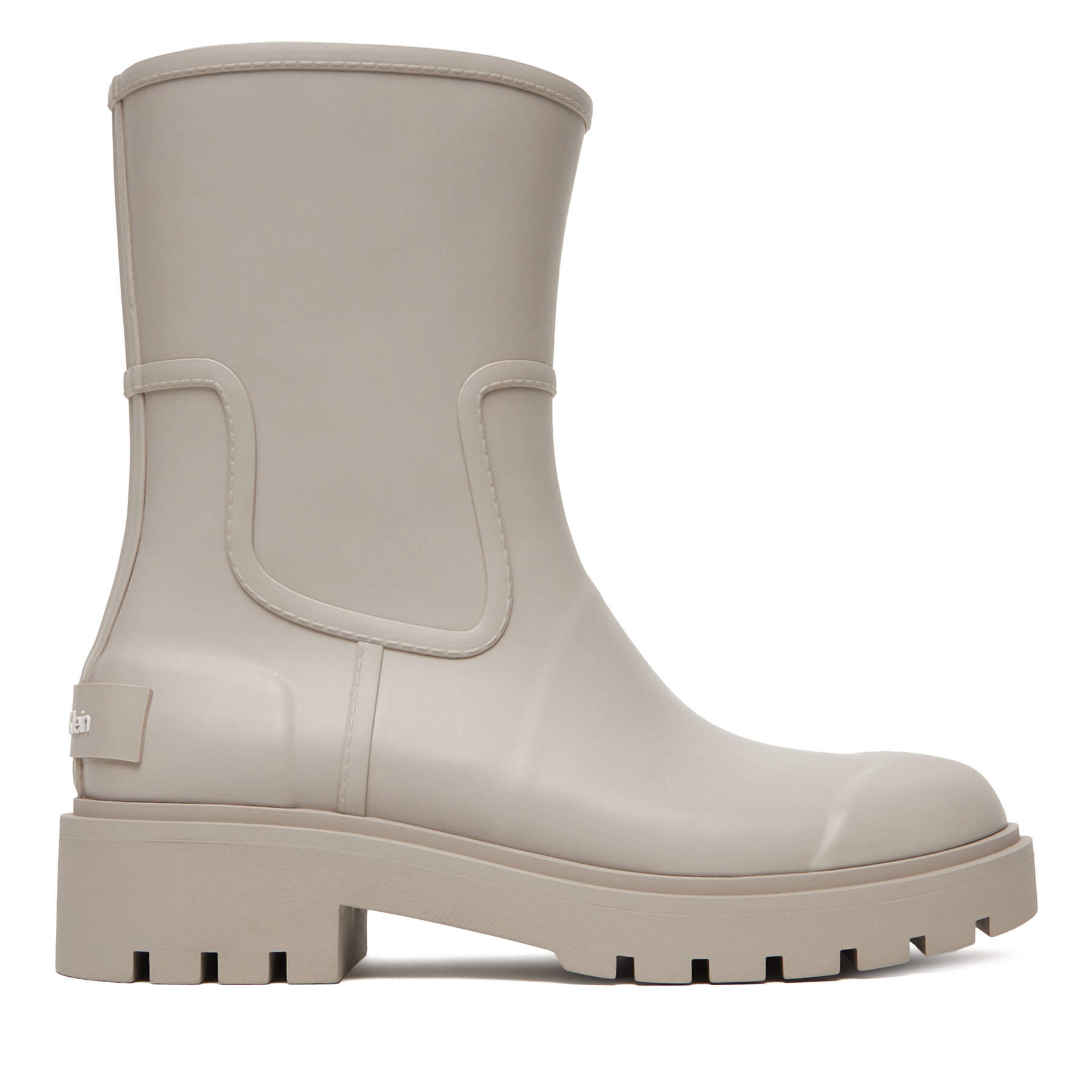 Cizme de cauciuc Calvin Klein Jeans YW0YW02004 Écru