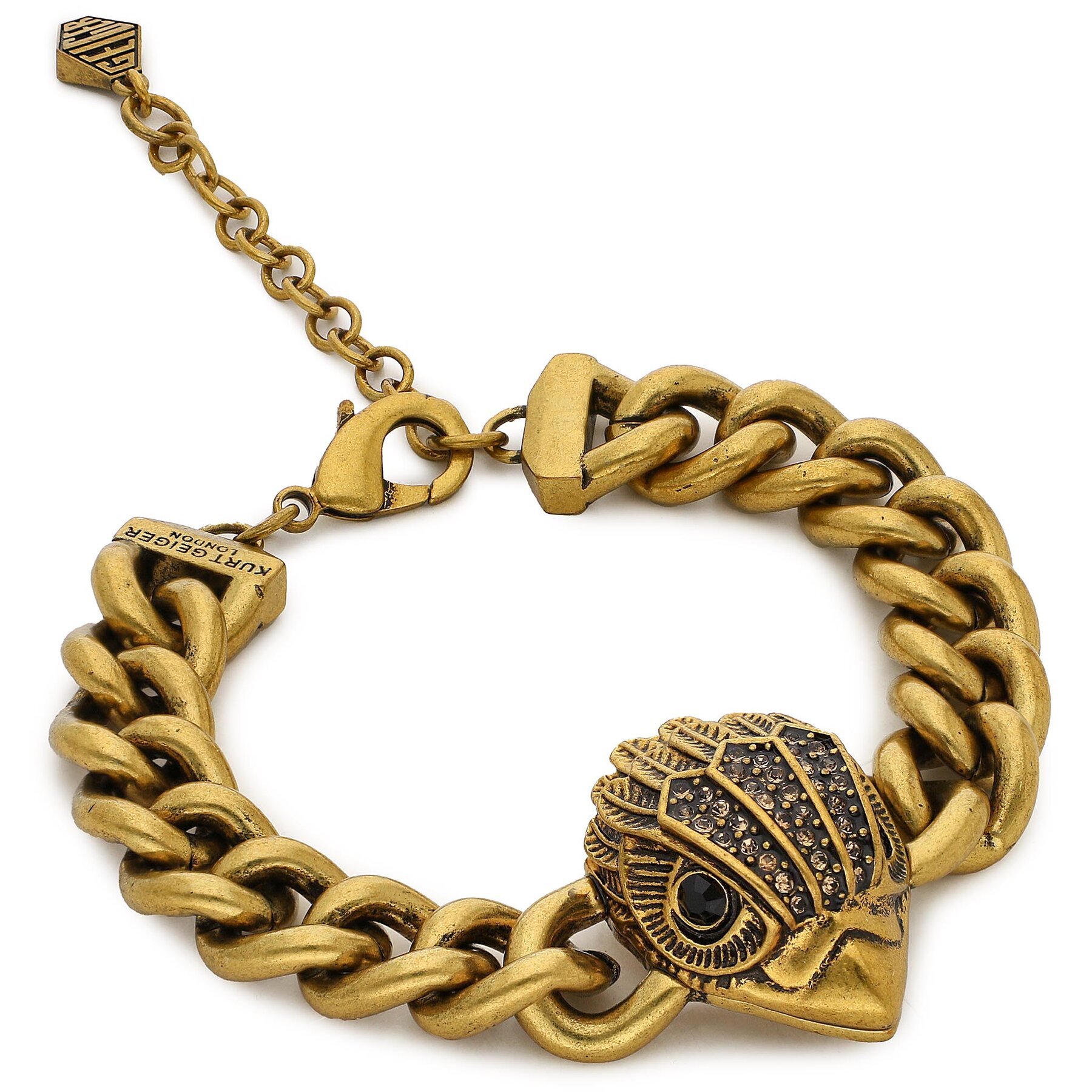 Brățară Kurt Geiger Eagle Xl Chunky Bracelet 8837661429 Gold 8837661429 imagine super redus 2022