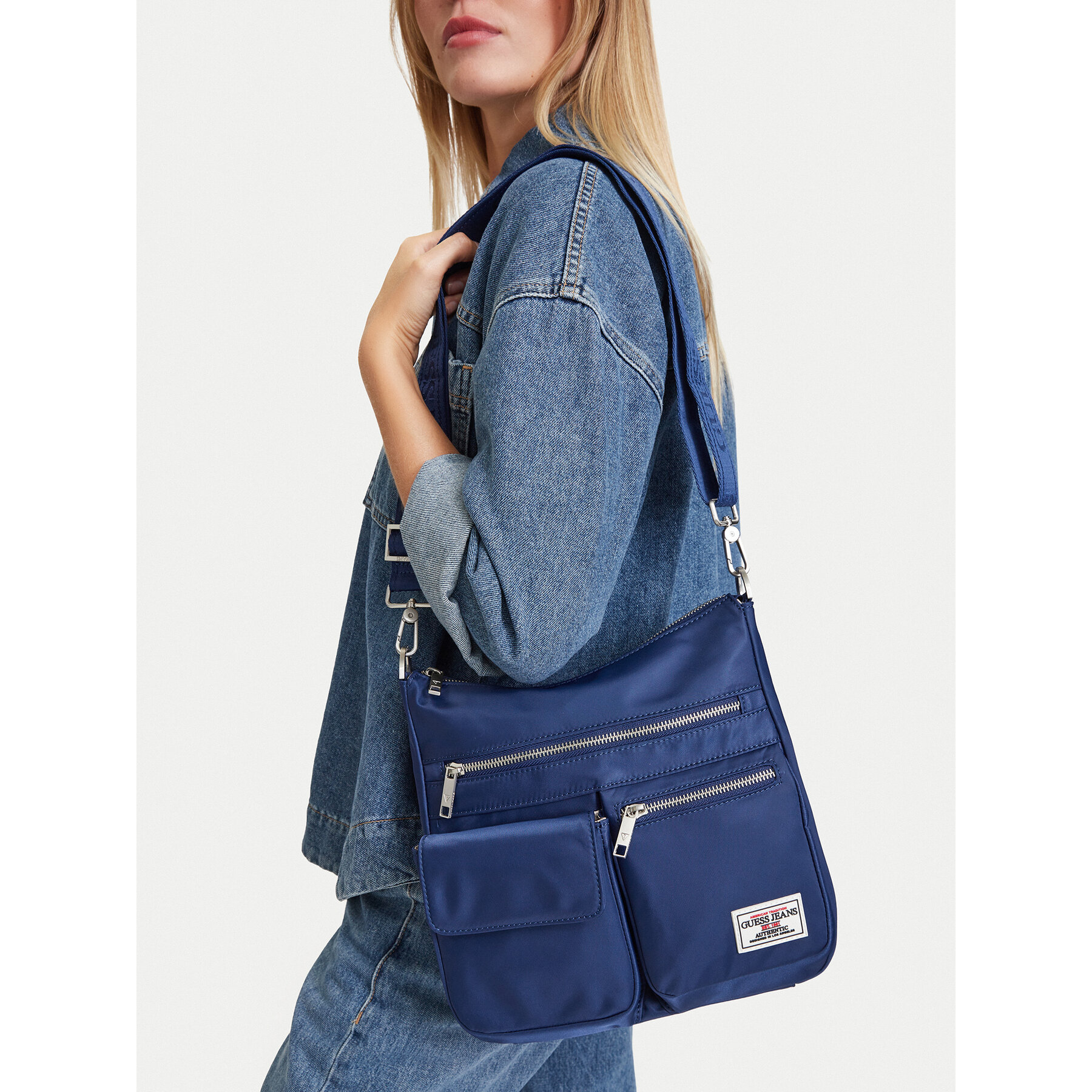 Soma Guess Jeans CWBEO-GUESS-B-004-10 Tumši zils