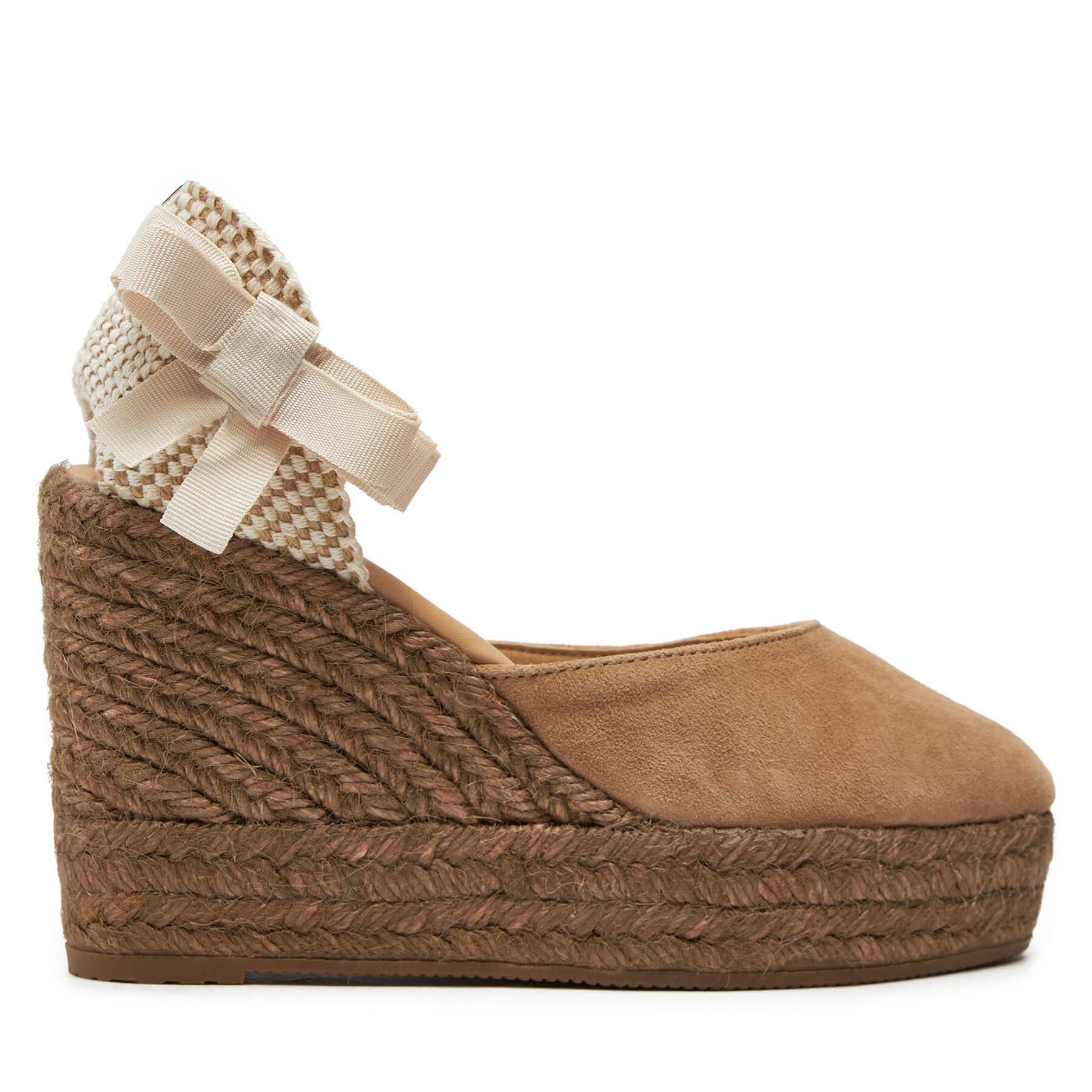 Еспадрили Manebi Hamptons Wedge Espadrilles W 1.6 WV Кафяв