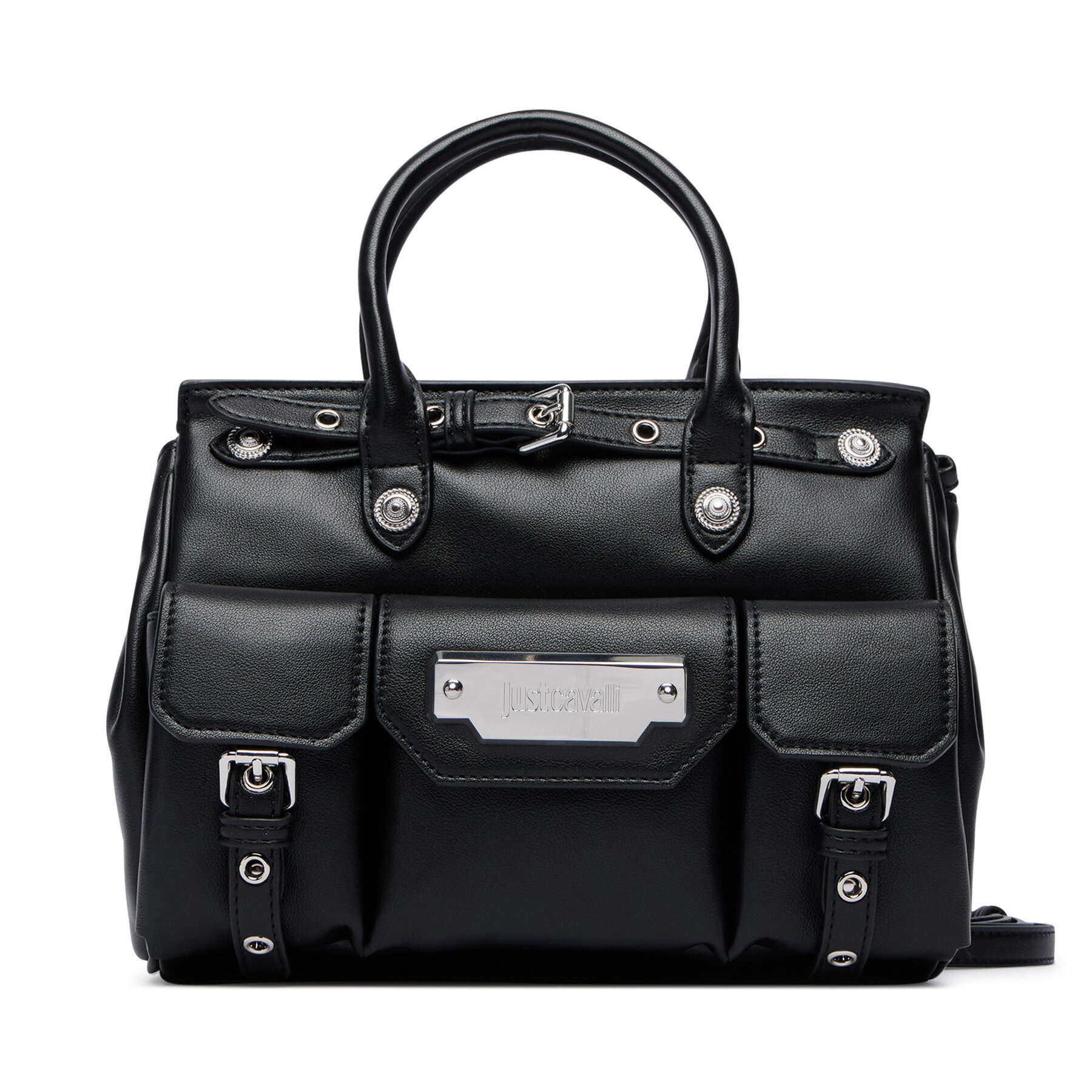 Дамска чанта Just Cavalli 81RA4BM3 ZS749 Черен