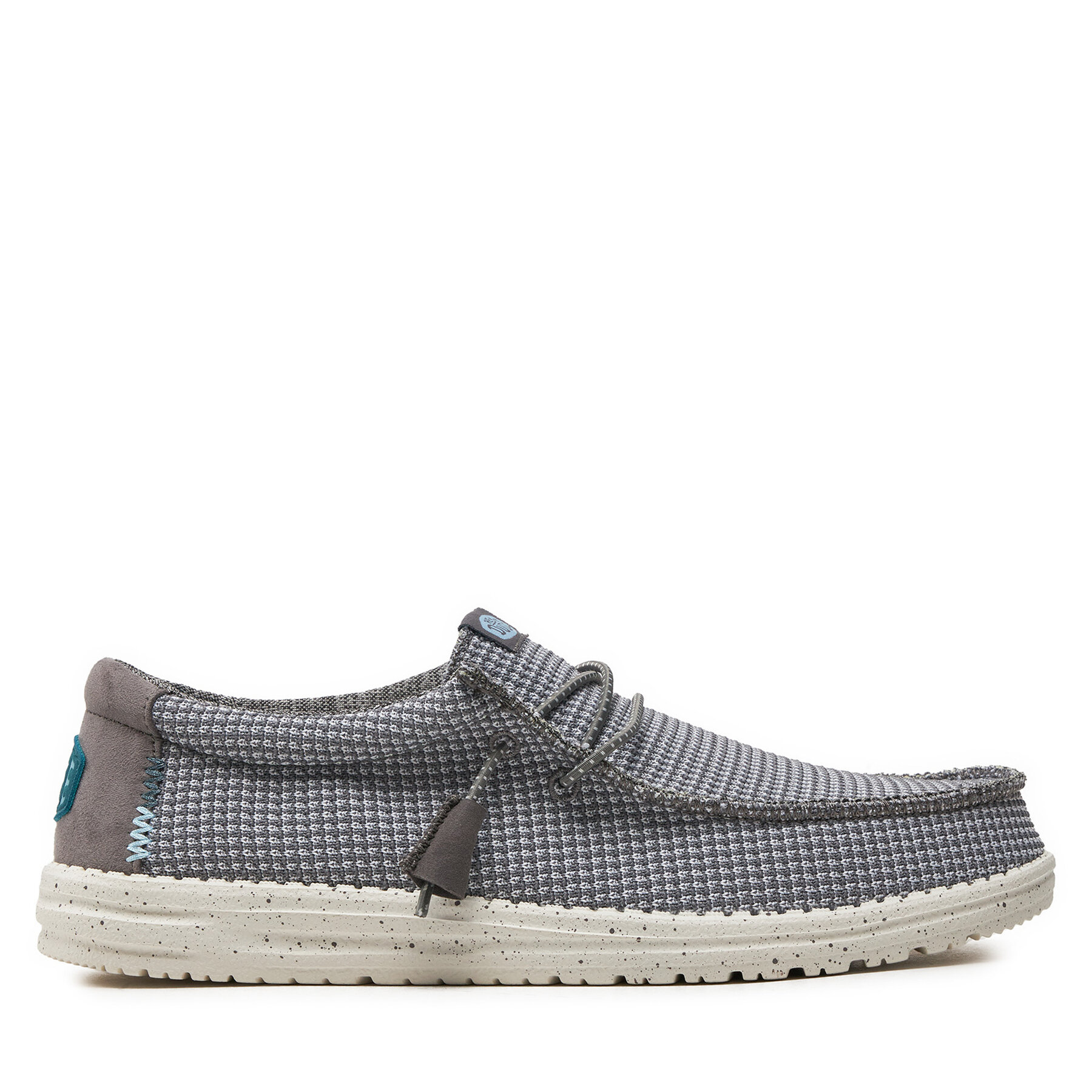 Męskie Mokasyny Hey Dude, Rozmiar 45 Szary Wally Sport Mesh 40403-030