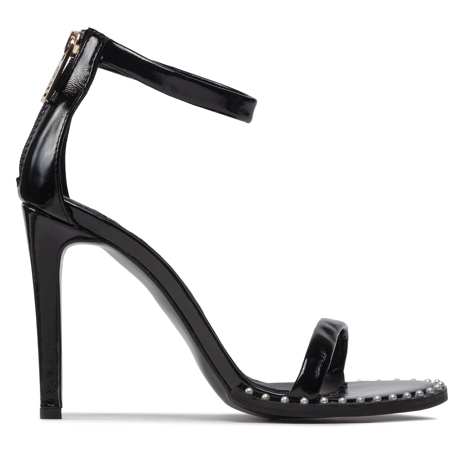 Damen Sandalen Carinii, Schuhgröße 39, Schwarz, B8188