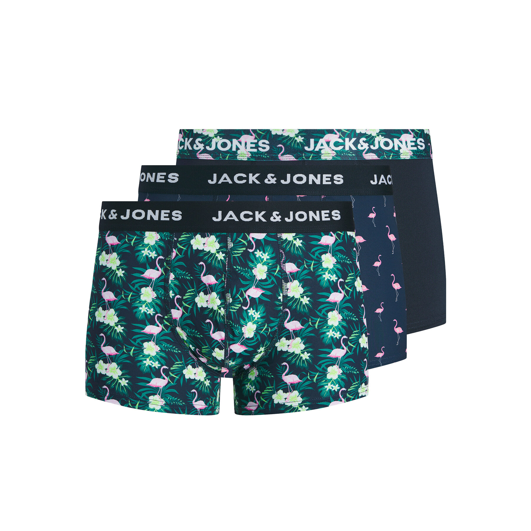 Jack & Jones Boxershorts-Set Flamingo 12295142 Dunkelblau
