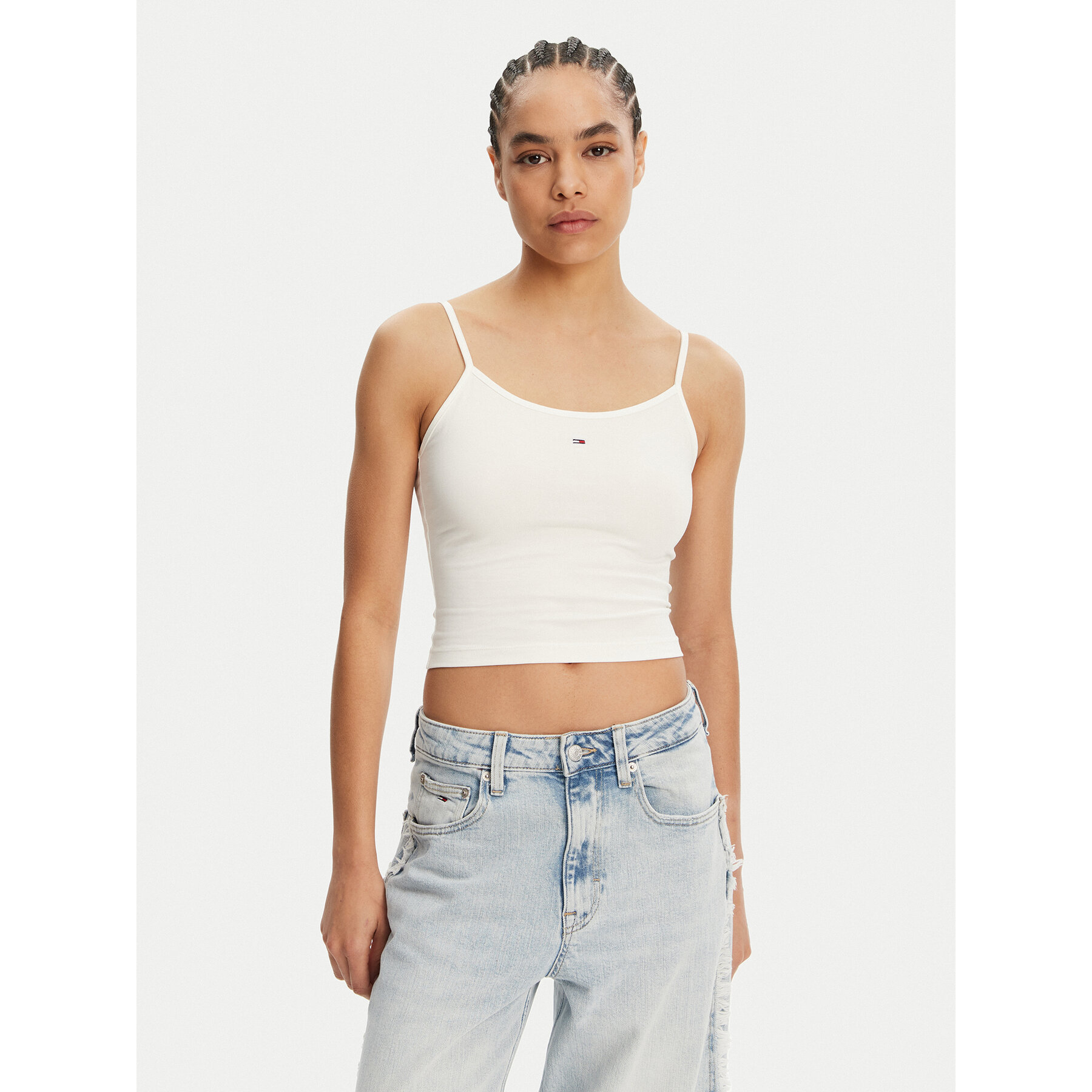 Tommy Jeans Σετ τοπ Essential DW0DW18148 Έγχρωμο Regular Fit