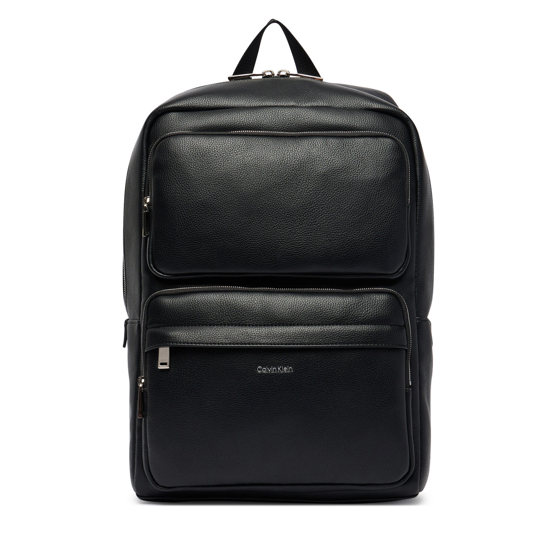 Σακίδιο Calvin Klein Raised Double Pocket Backpack LV04D3493G Μαύρο
