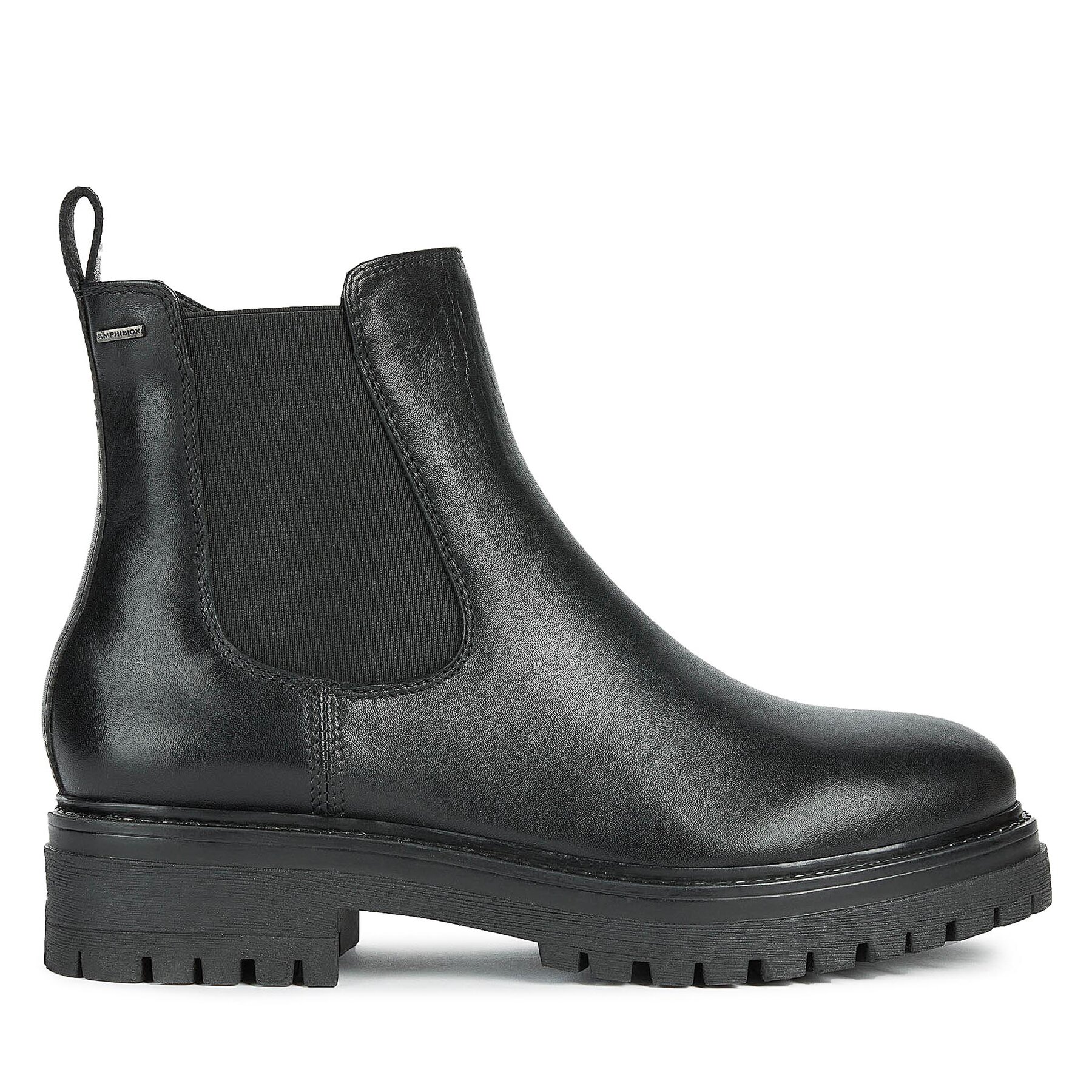 Polokozačky Geox D Iridea B Abx D26D0A 00043 C9999 Černá