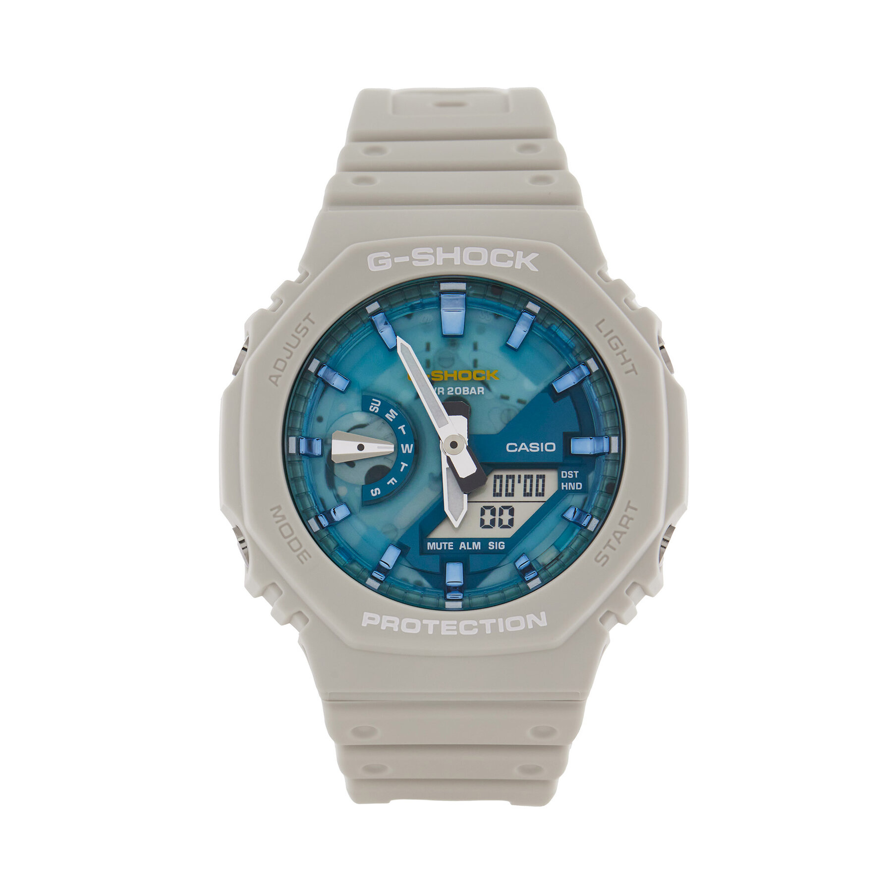 Karóra G-Shock GA-2100AS-5AER Ekru