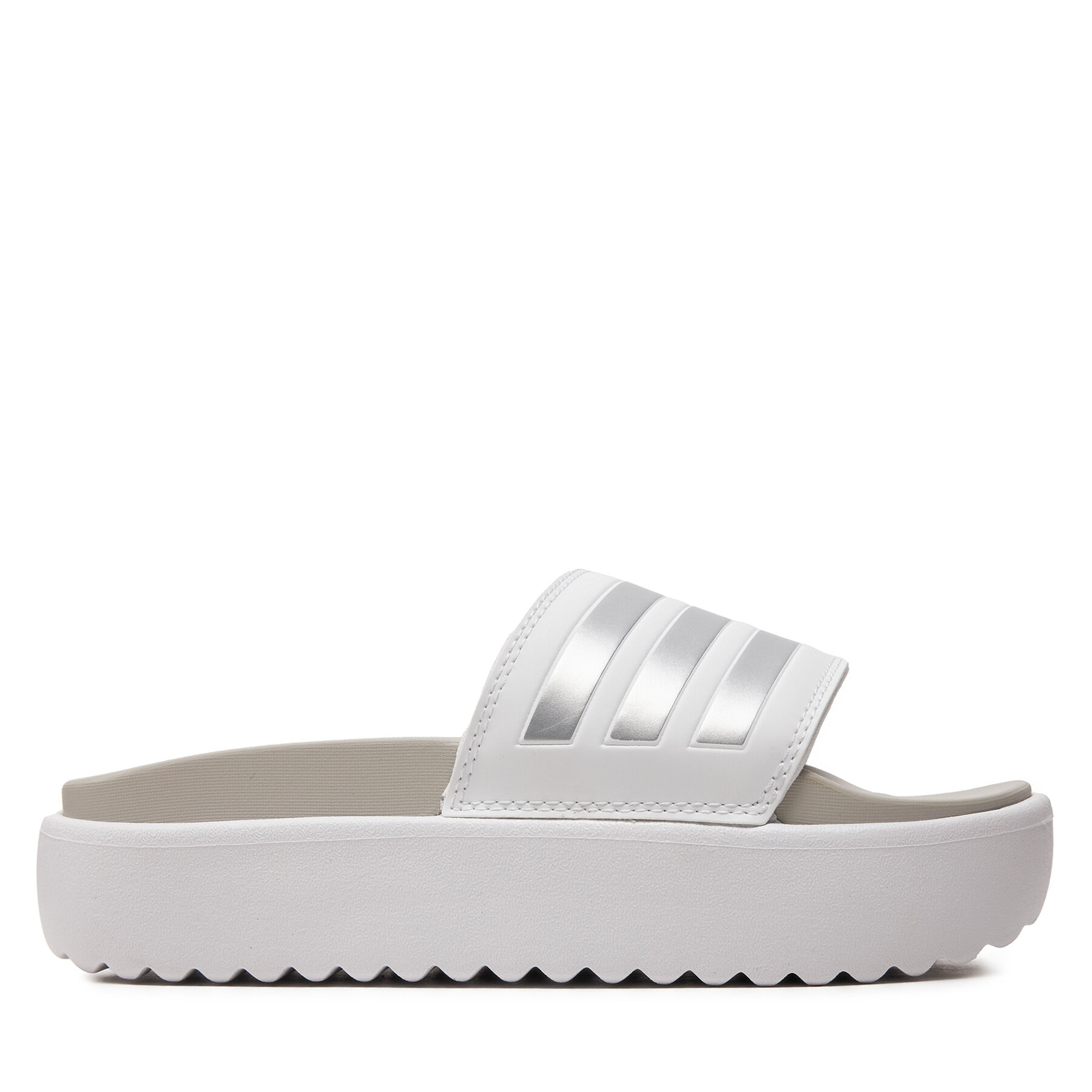 Iešļūcenes adidas adilette Platform Slides IE9703 Balts