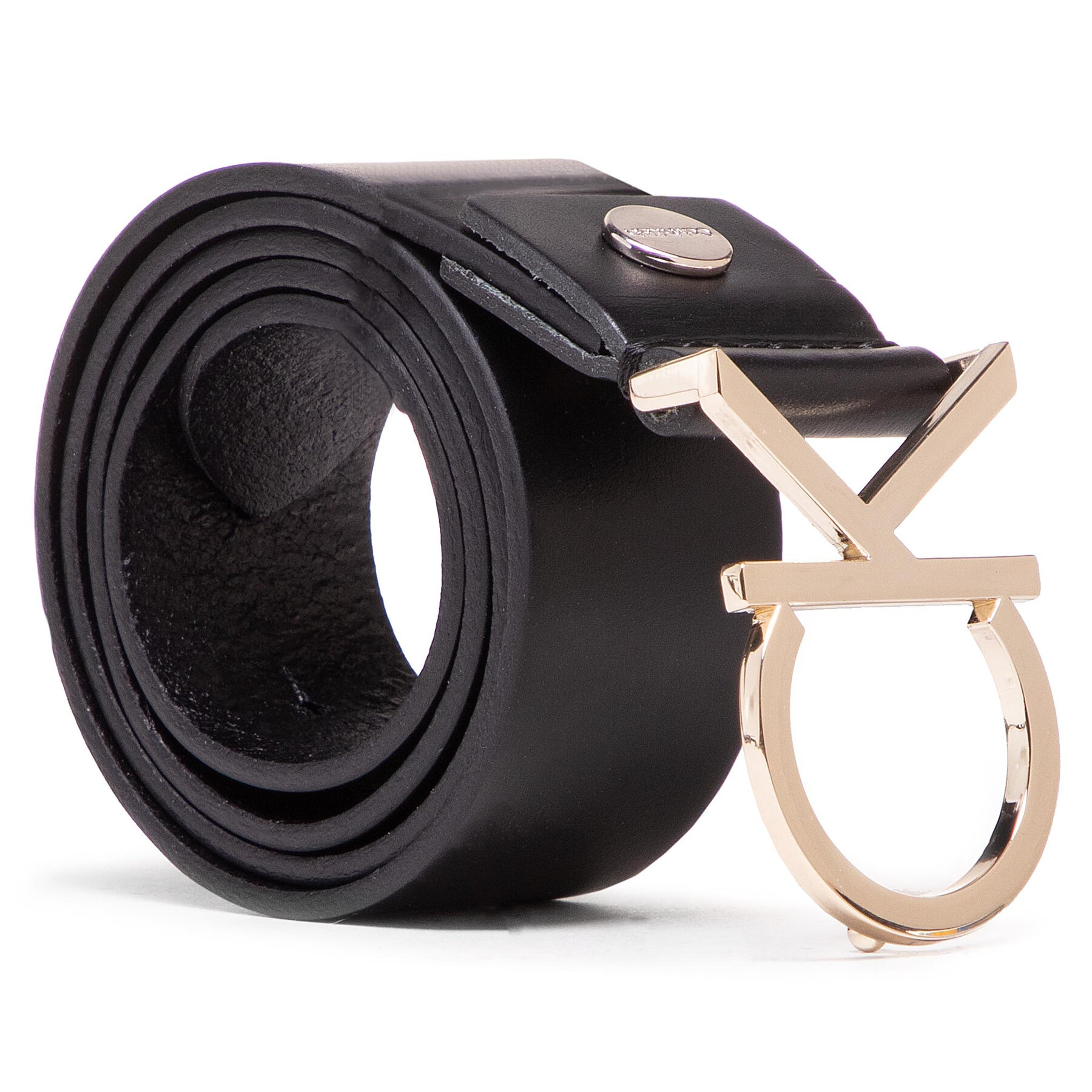Dámsky opasok Calvin Klein Ck Adj.Logo Belt 3.5Cm K60K602141 Čierna
