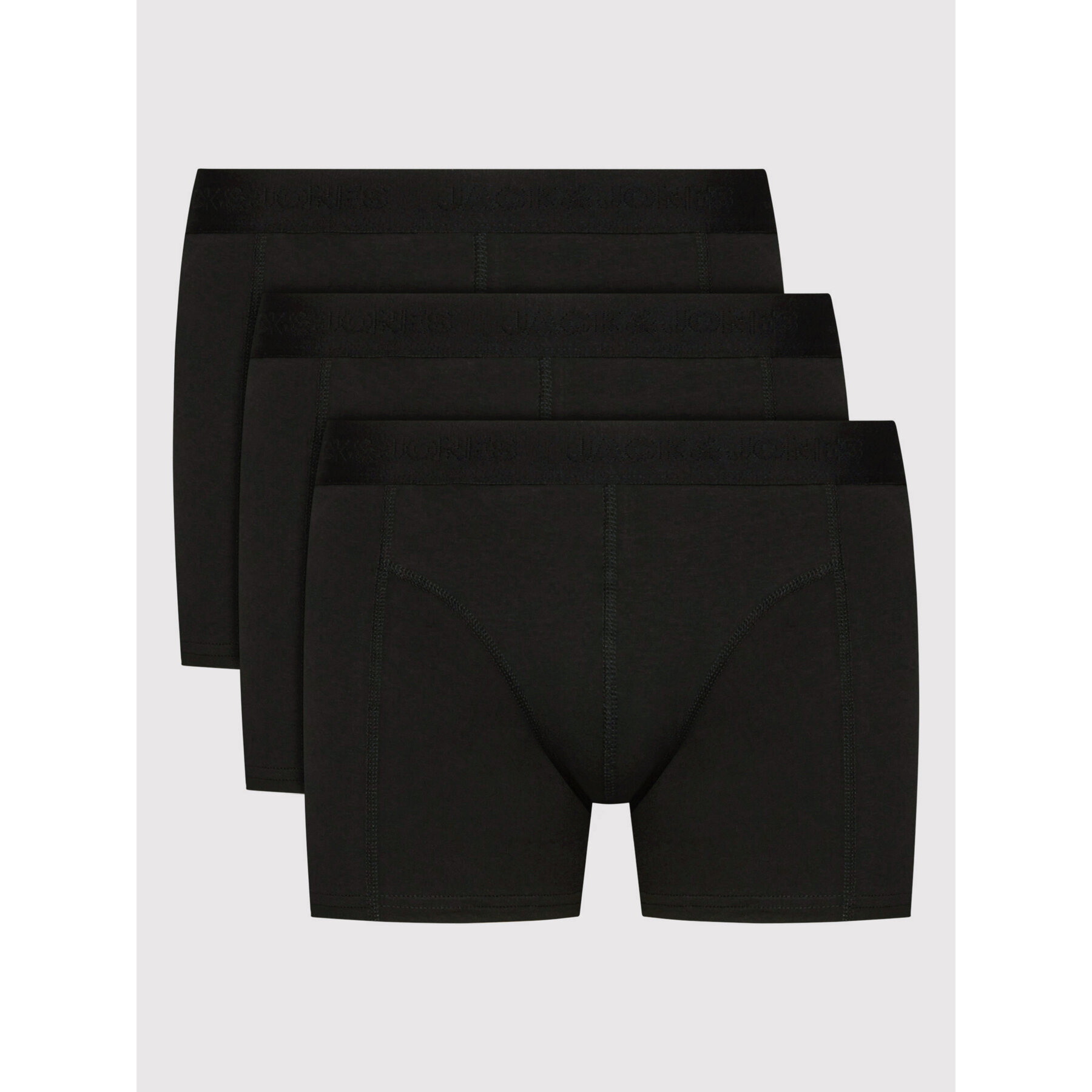 Jack & Jones Set bokserica﻿ Waistband 12127816 Crna
