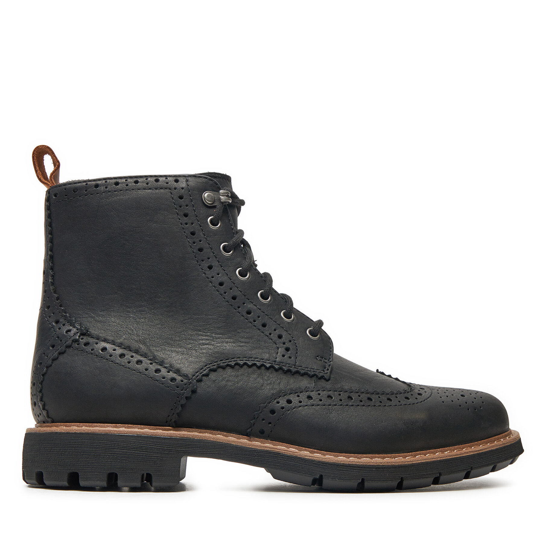 Męskie Kozaki Clarks, Rozmiar 40 Czarny Batcombe Lord 261348577