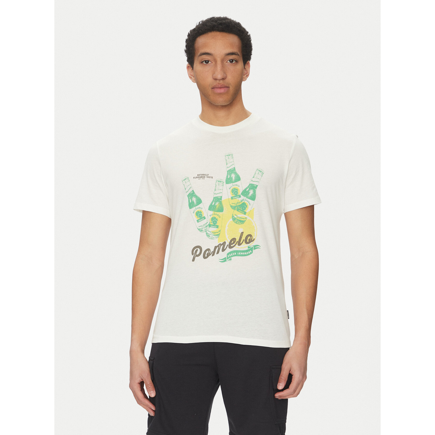 Blend T-shirt 20718263 Bianco Regular Fit