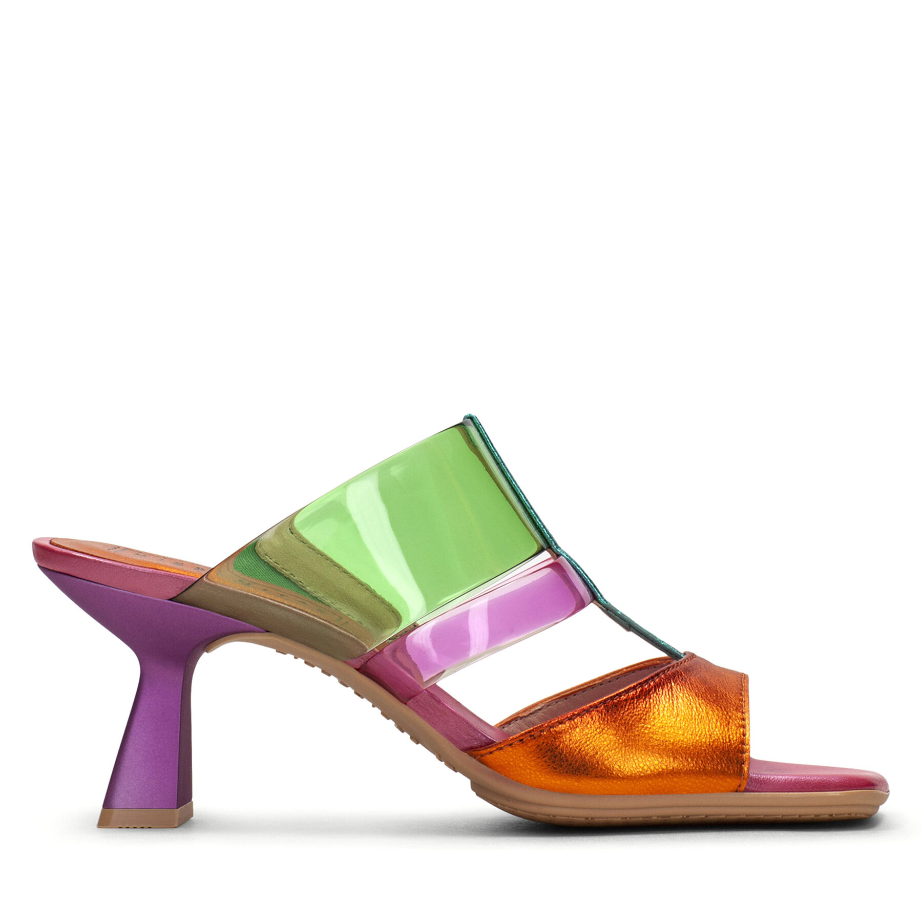Damen Pantoletten Hispanitas, Schuhgröße 40, Bunt, CHV243372