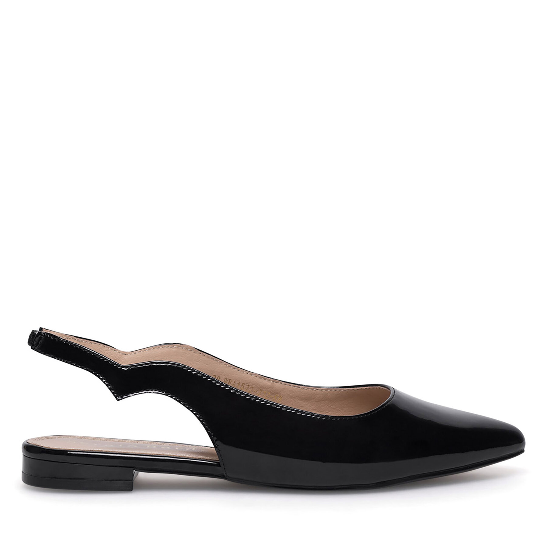 Sergio Bardi Donna Ballerine, Taglia 36, Nero, WFA1572-21Z-SB, taglia : 36
