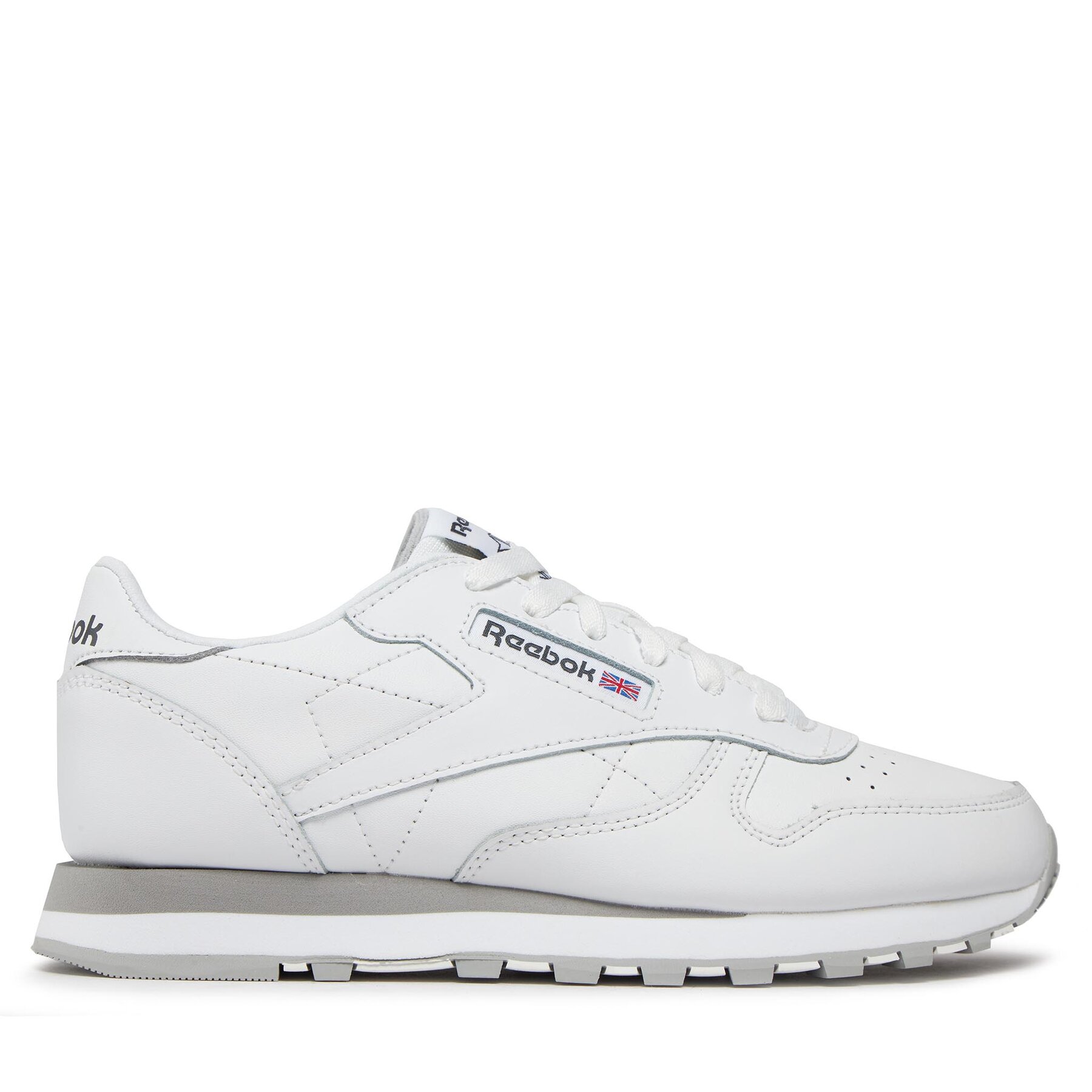 Chlapec Sneakersy Reebok, Rozmer: 35, Biela, Classic Leather Shoes GX6589