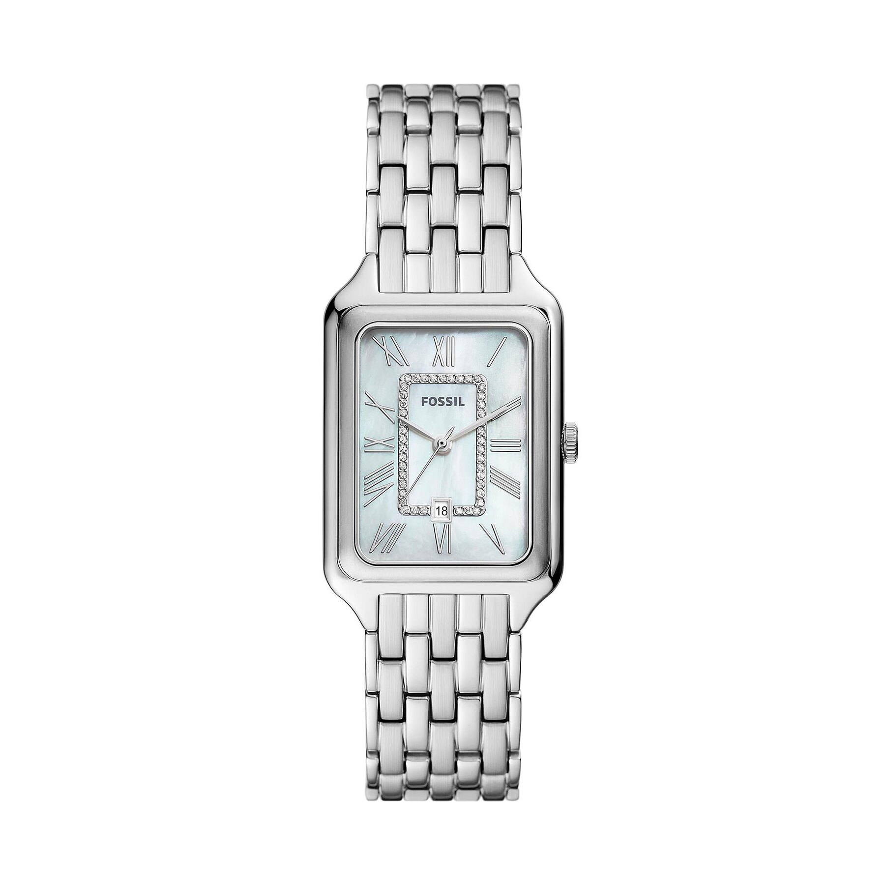 Damski Zegarek Fossil Srebrny Raquel ES5306