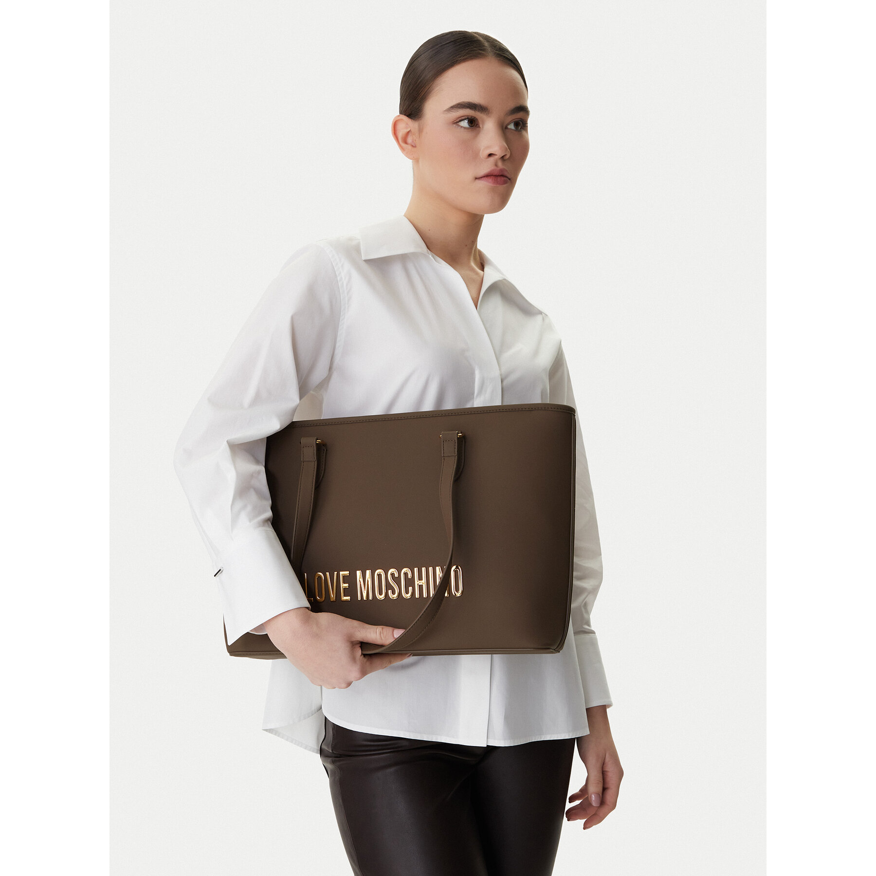 Torbica LOVE MOSCHINO JC4190PP1OKD0203 Smeđa