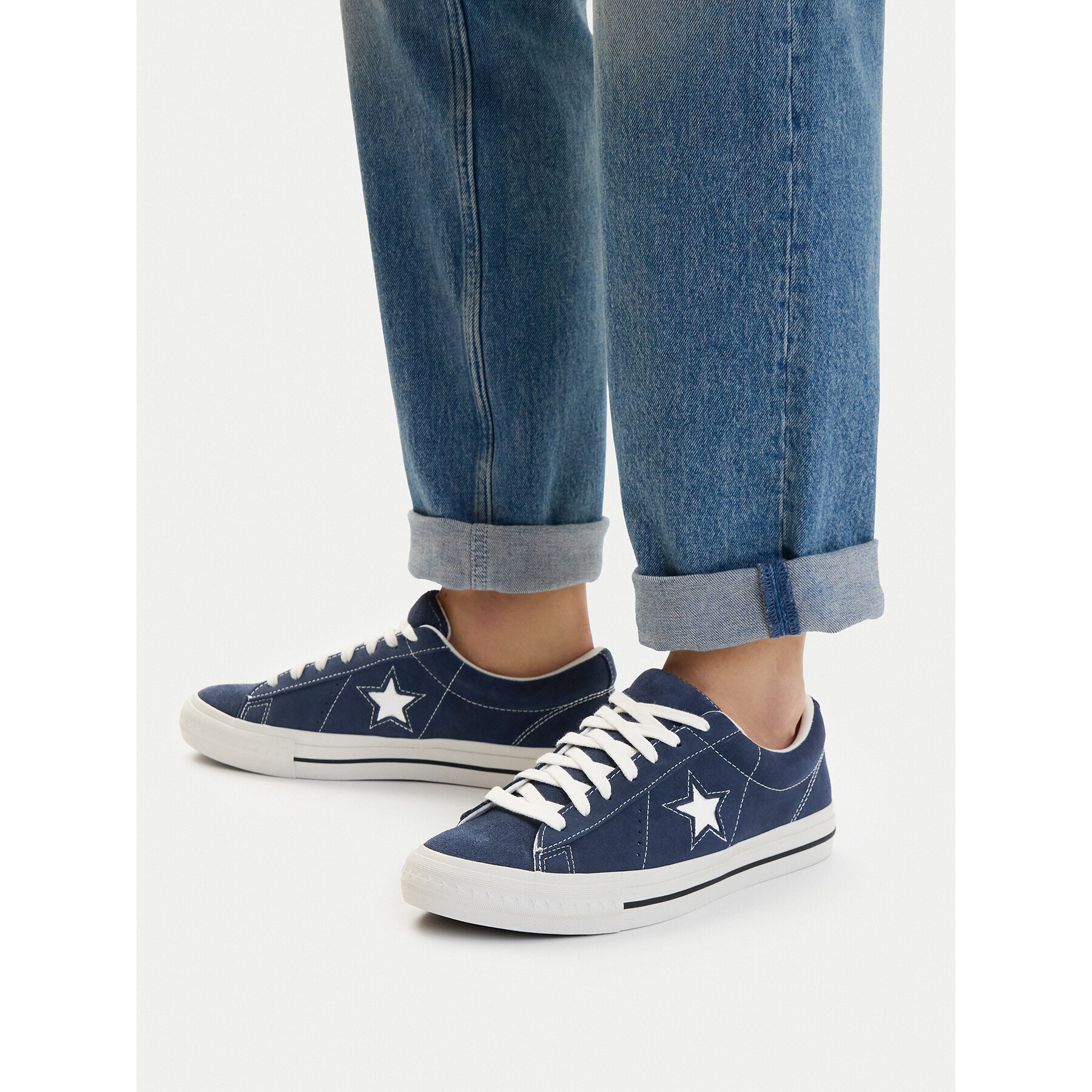 Superge Converse One Star 95 A15097C Mornarsko modra