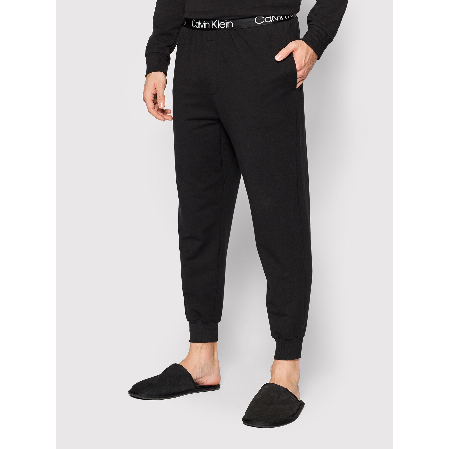 Calvin Klein Underwear Calvin Klein Underwear Παντελόνι πιτζάμας 000NM2175E Μαύρο