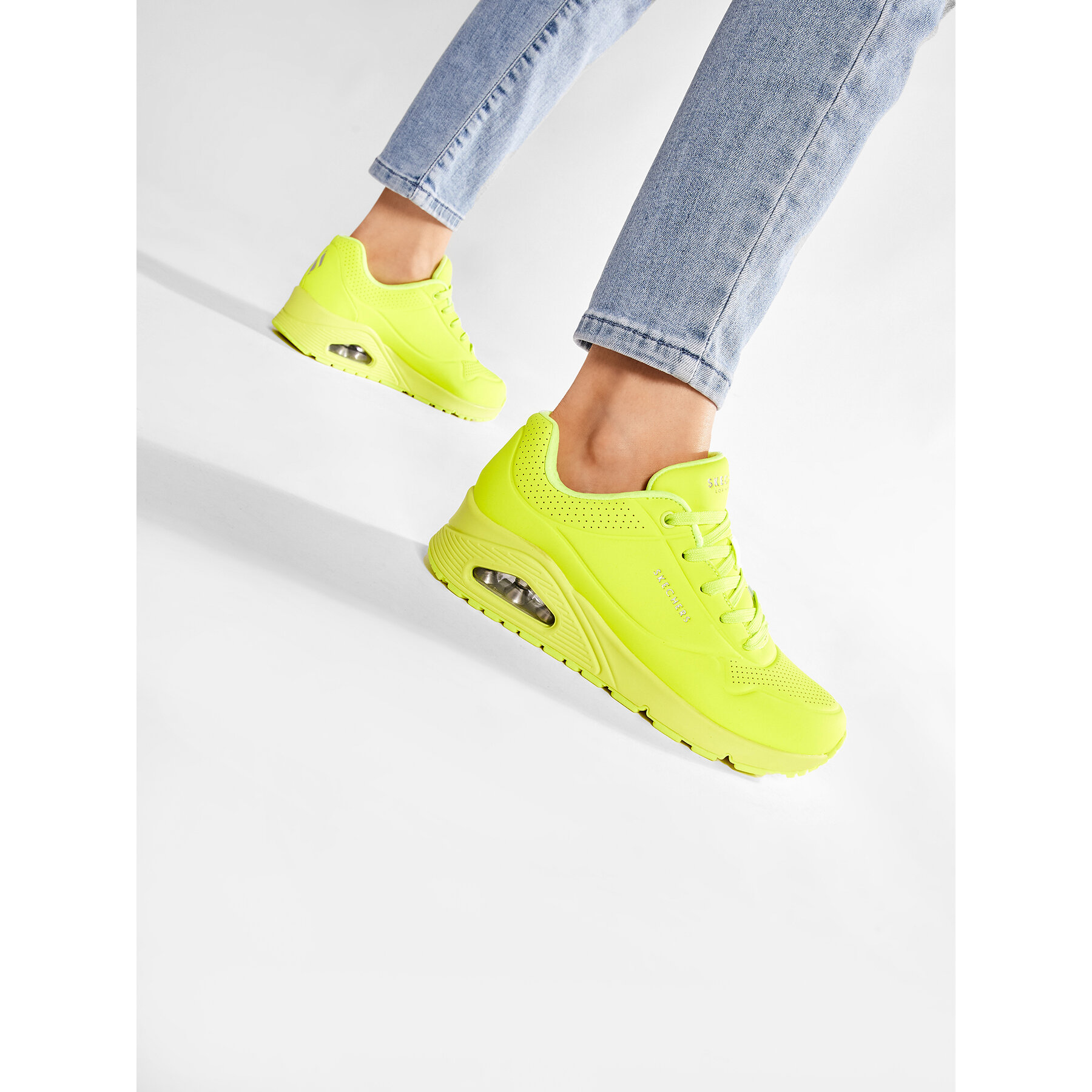 Sneakersy Skechers Night Shades 73667/NYEL Žltá