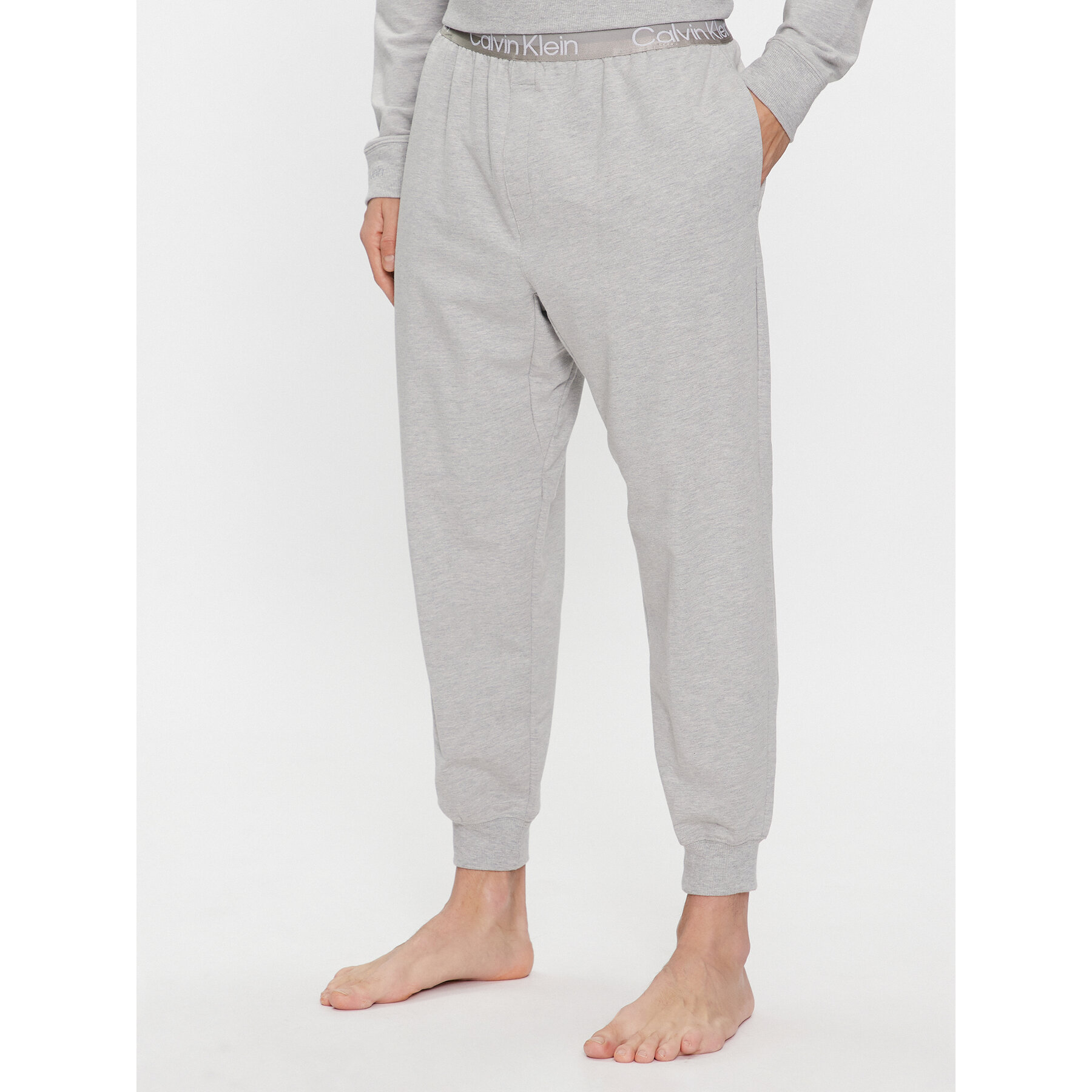 Calvin Klein Underwear Calvin Klein Underwear Παντελόνι πιτζάμας 000NM2175E Γκρι Relaxed Fit
