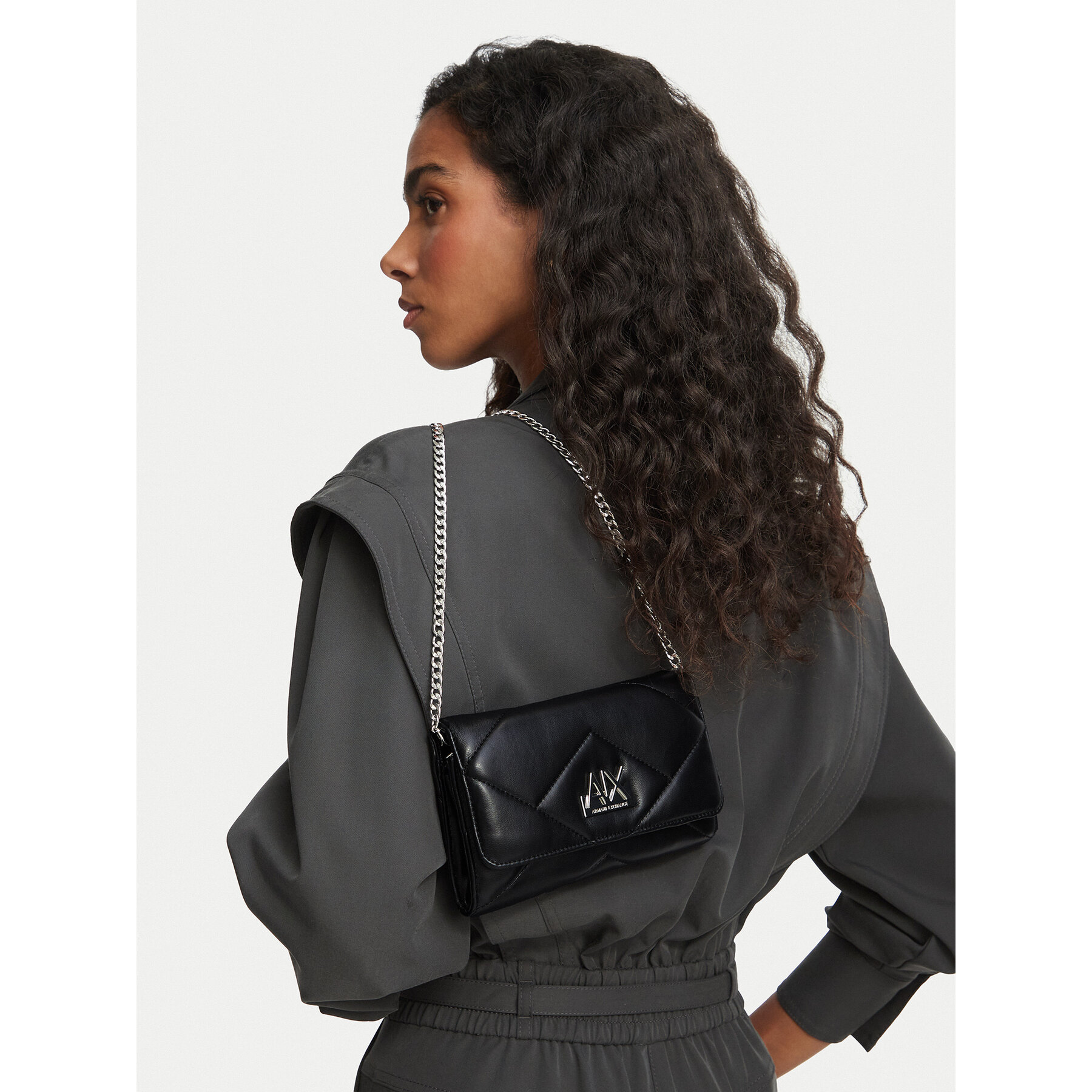 Kabelka Armani Exchange XW000358 AF26568 UC001 Černá