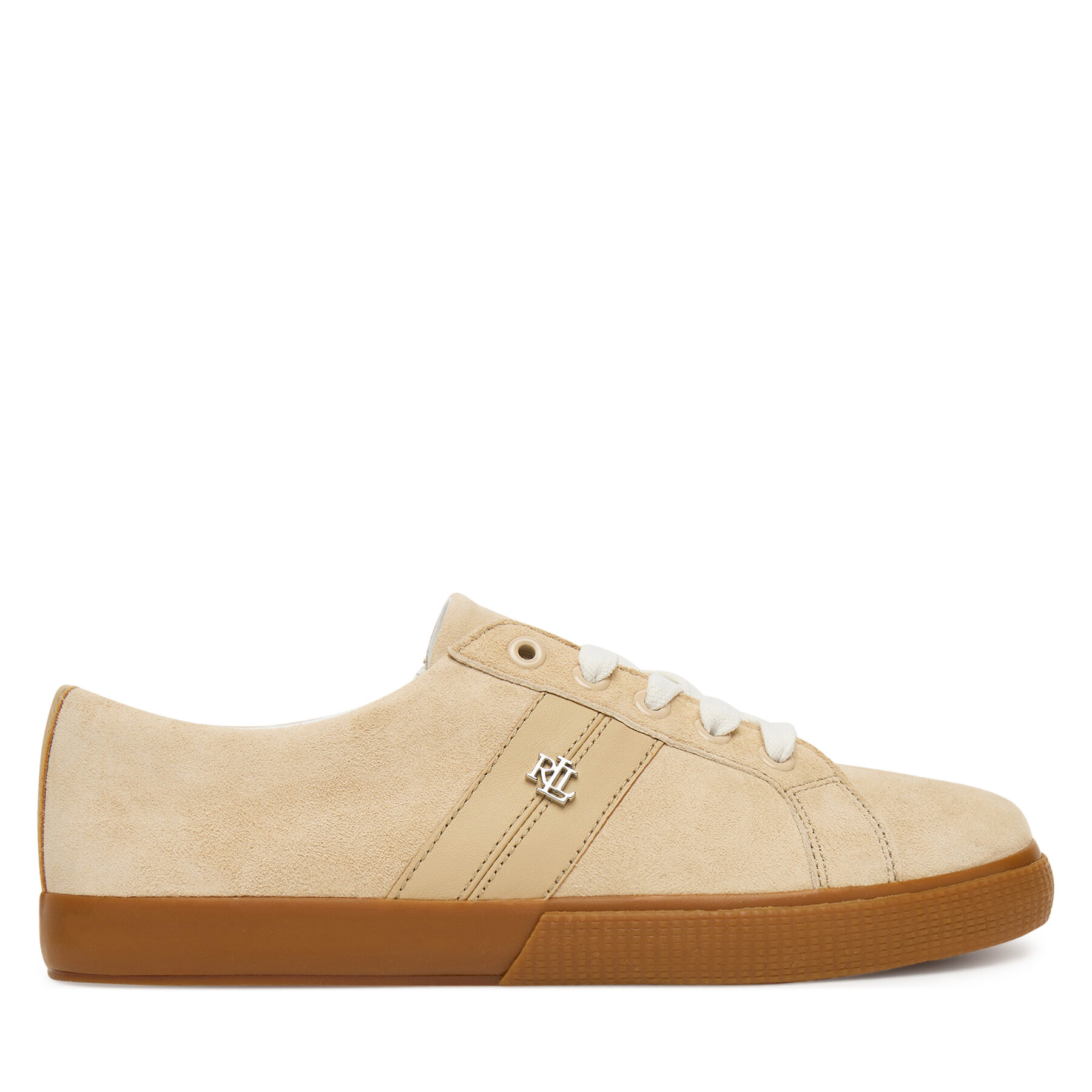 Sneakersy LAUREN RALPH LAUREN Janson II 802868344004 Béžová