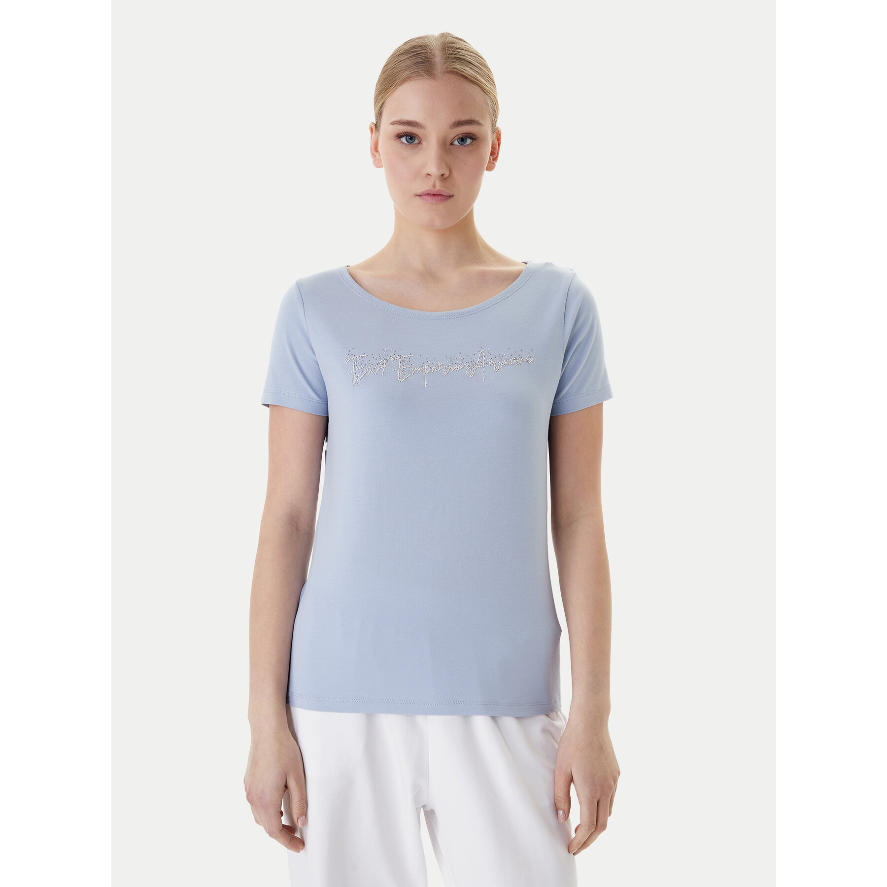 EA7 Emporio Armani T-Shirt 7W000978 AF10373 U9309 Blau Regular Fit