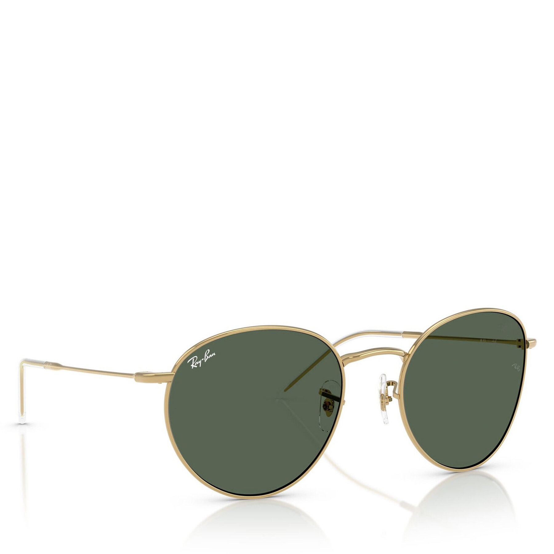 Occhiali da sole Ray-Ban Round Reverse 0RBR0103S 001/VR55 Oro