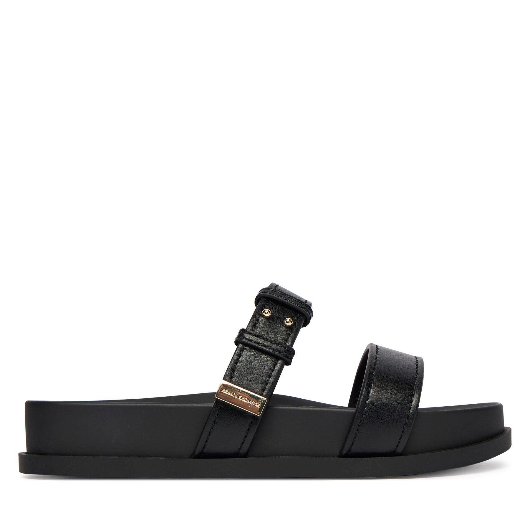 Šľapky Armani Exchange XW002575 AF21266 UC001 Čierna