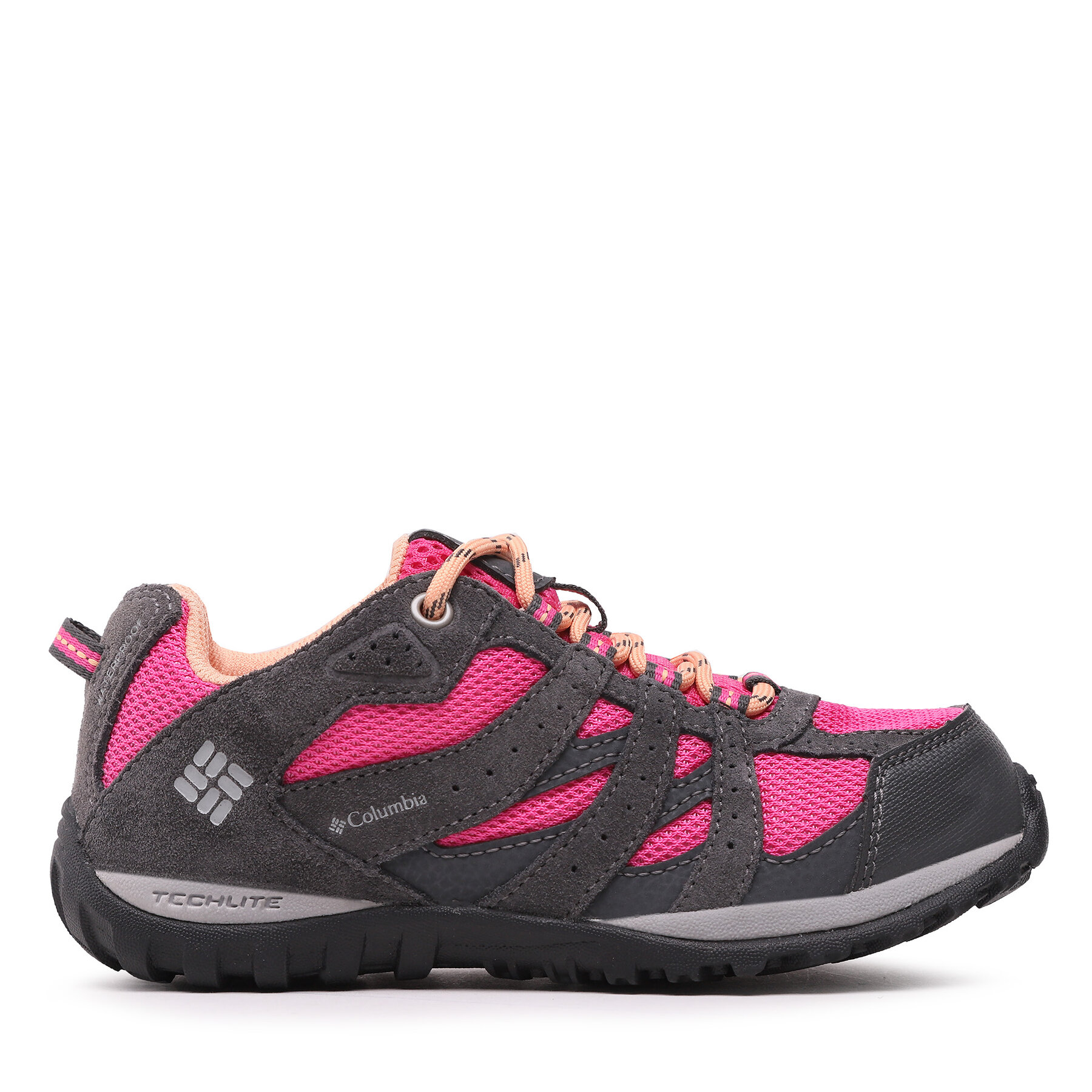 Kinder Trekkingschuhe Columbia, Schuhgröße 34, Rosa, Youth Redmond Waterproof BY2857