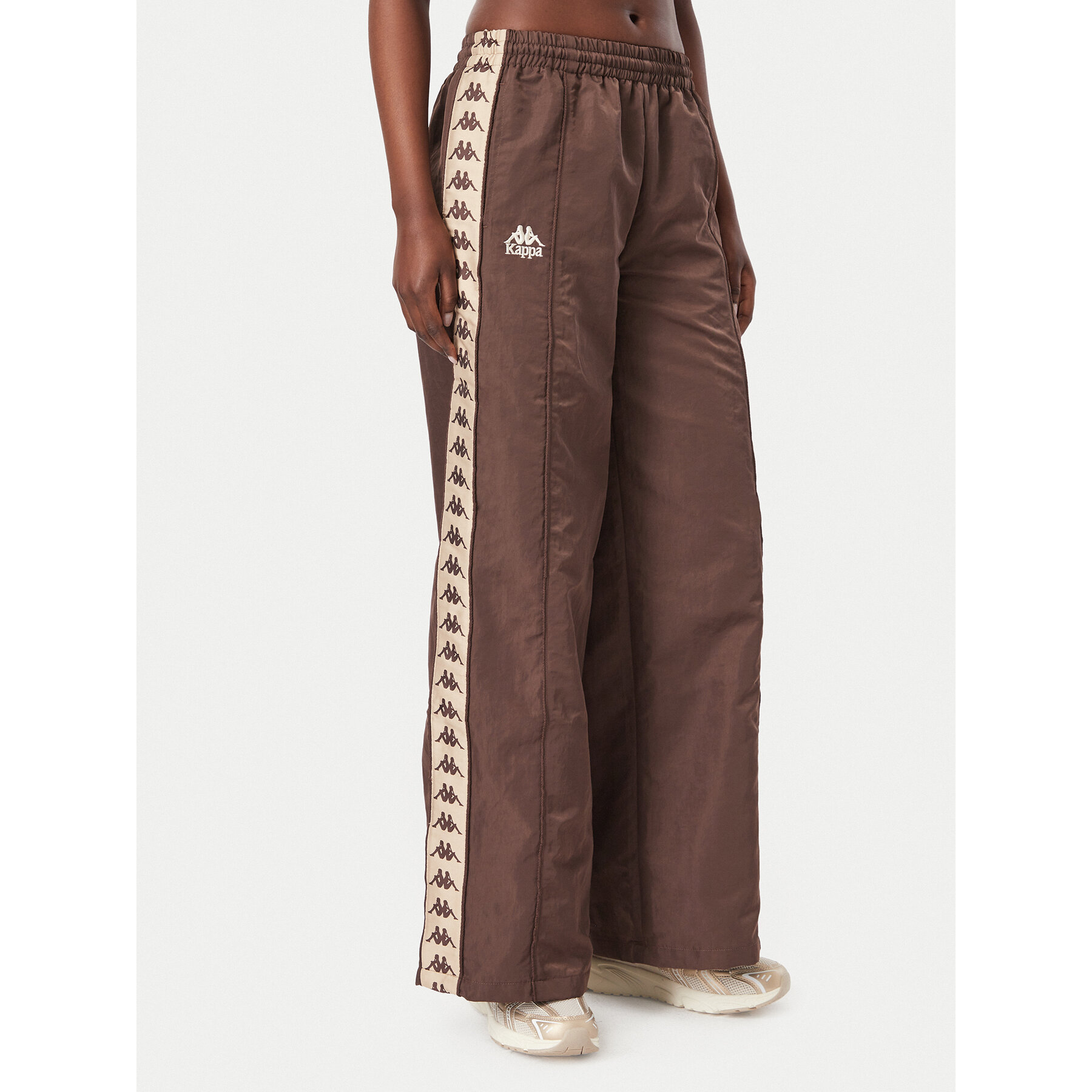 Kappa Παντελόνι φόρμας Odette 332E1BW Καφέ Comfort Fit