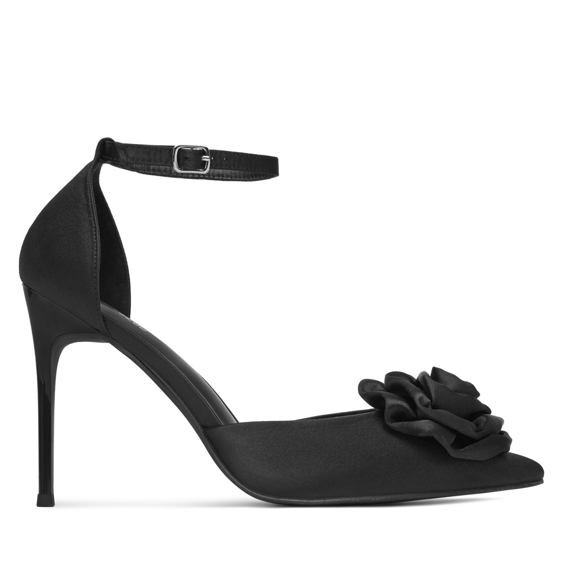 Pantofi cu toc subțire DeeZee GD232451 Negru