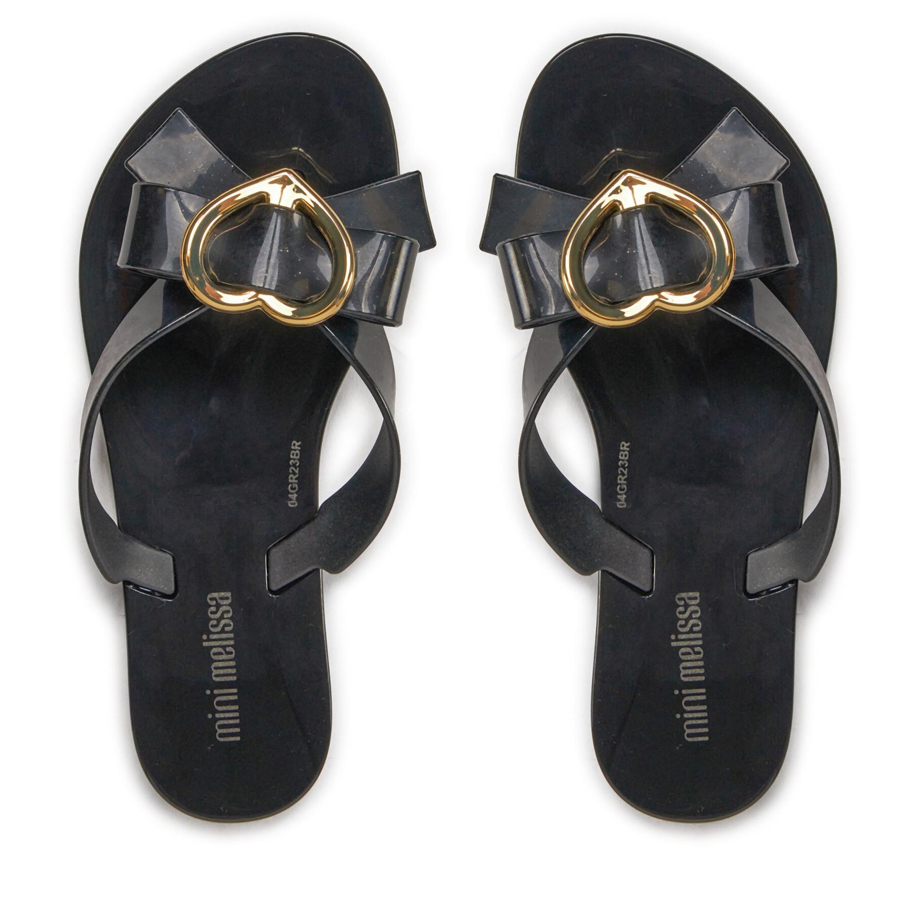 Žabky Melissa Mini Melissa Harmonic Hot Inf 33945 Čierna