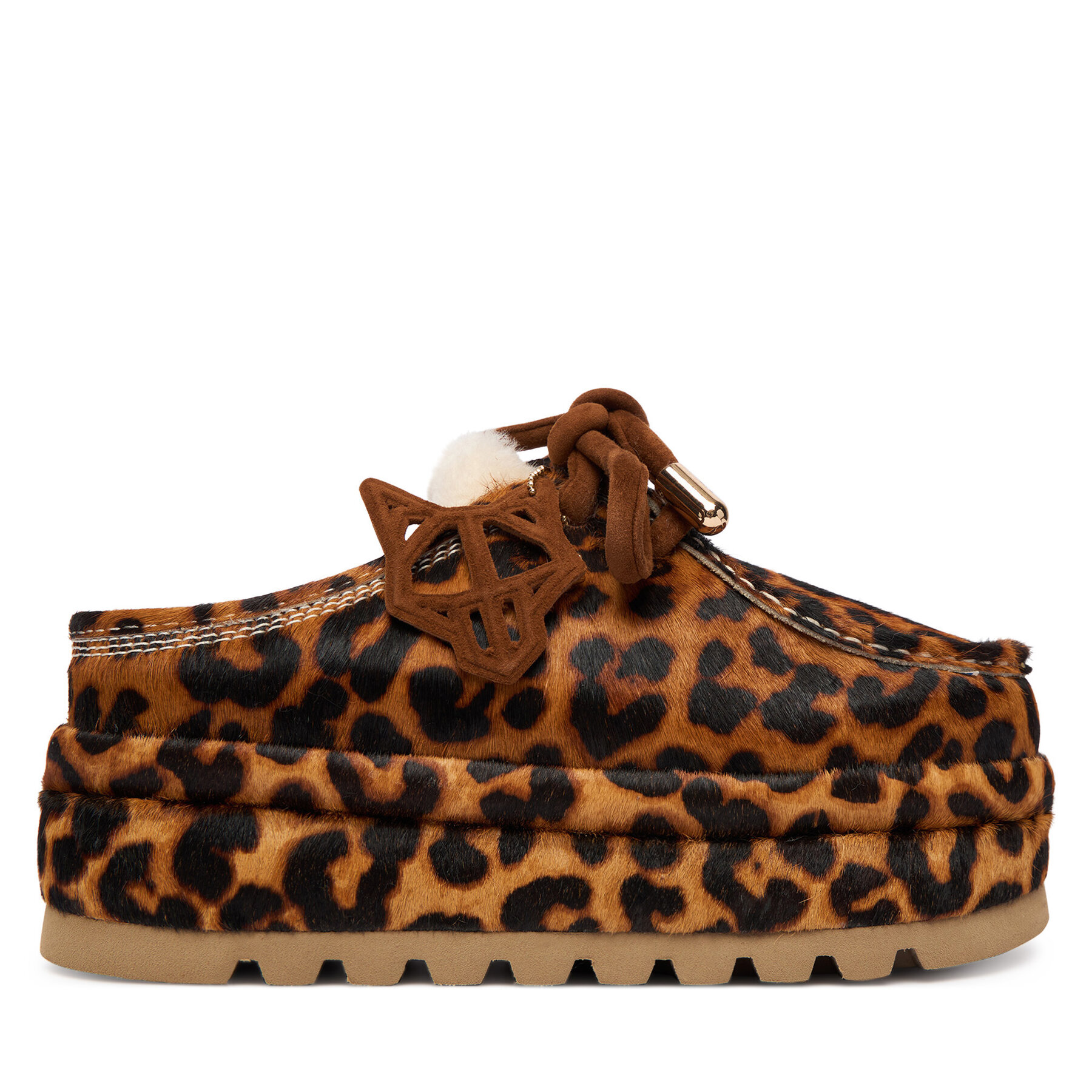 Papuci de casă Naked Wolfe Blizzard Maro