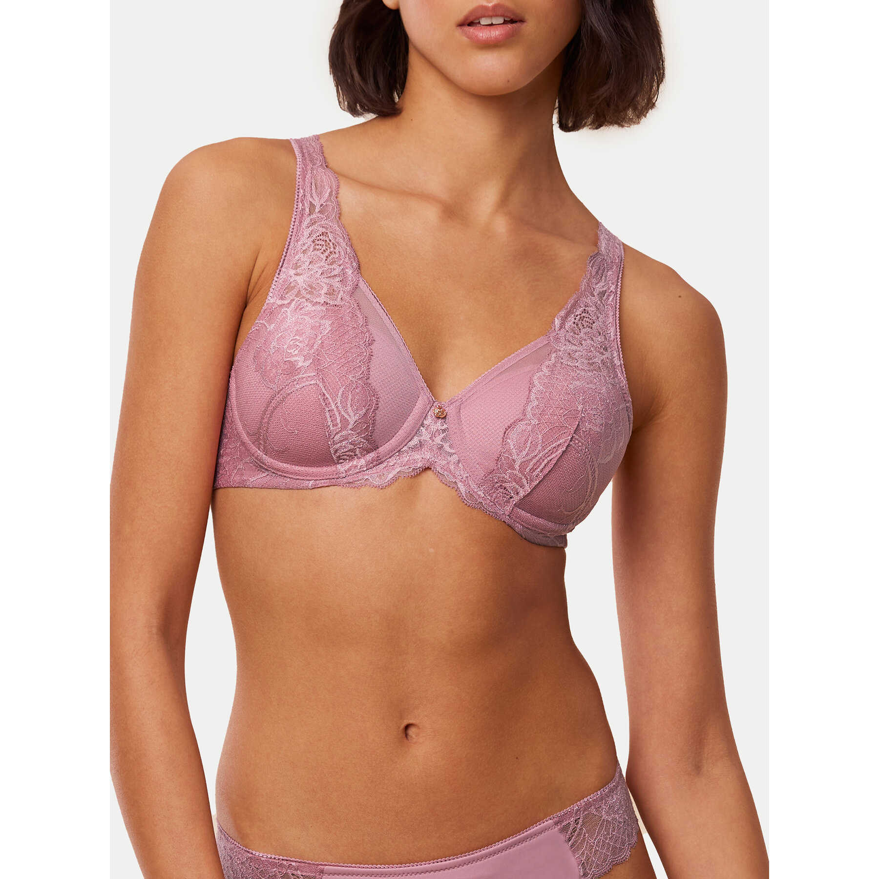 Triumph Reggiseno con ferretto Wild Peony Florale 10209627 Rosa
