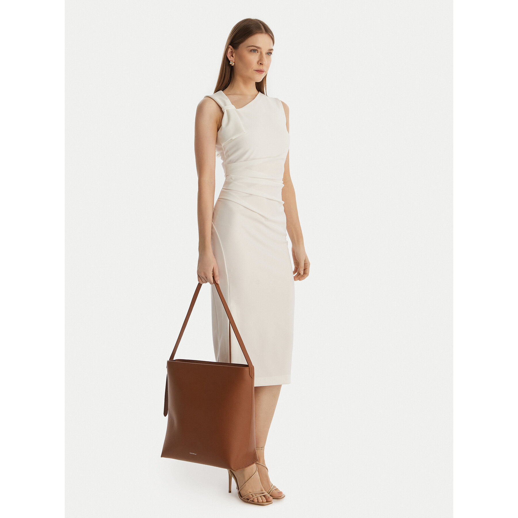 Τσάντα Coccinelle U4K Coccinelle C-Me Lock E1 U4K 13 01 02 Καφέ