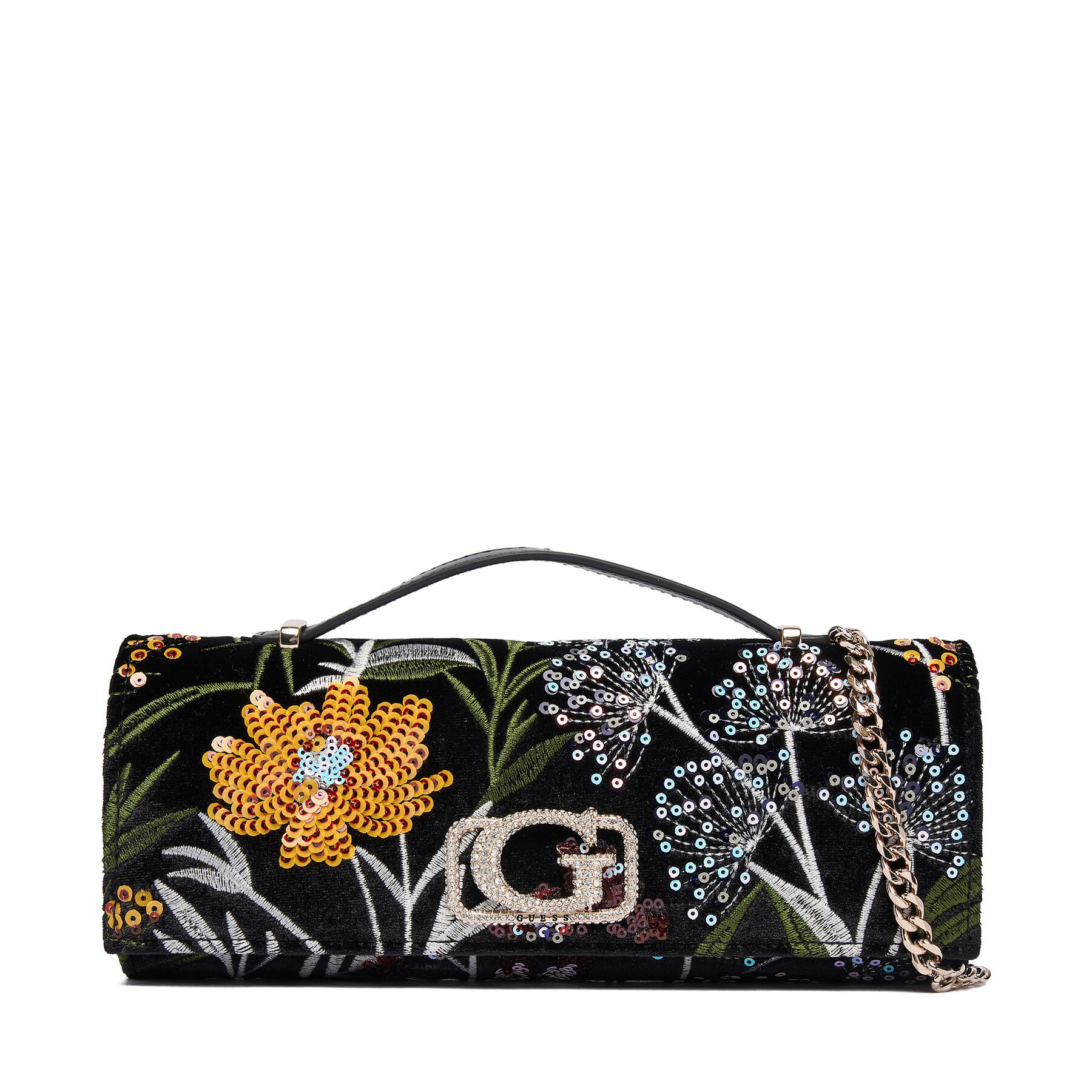 Geantă Guess Zalina Mini HWVE93 50720 Negru