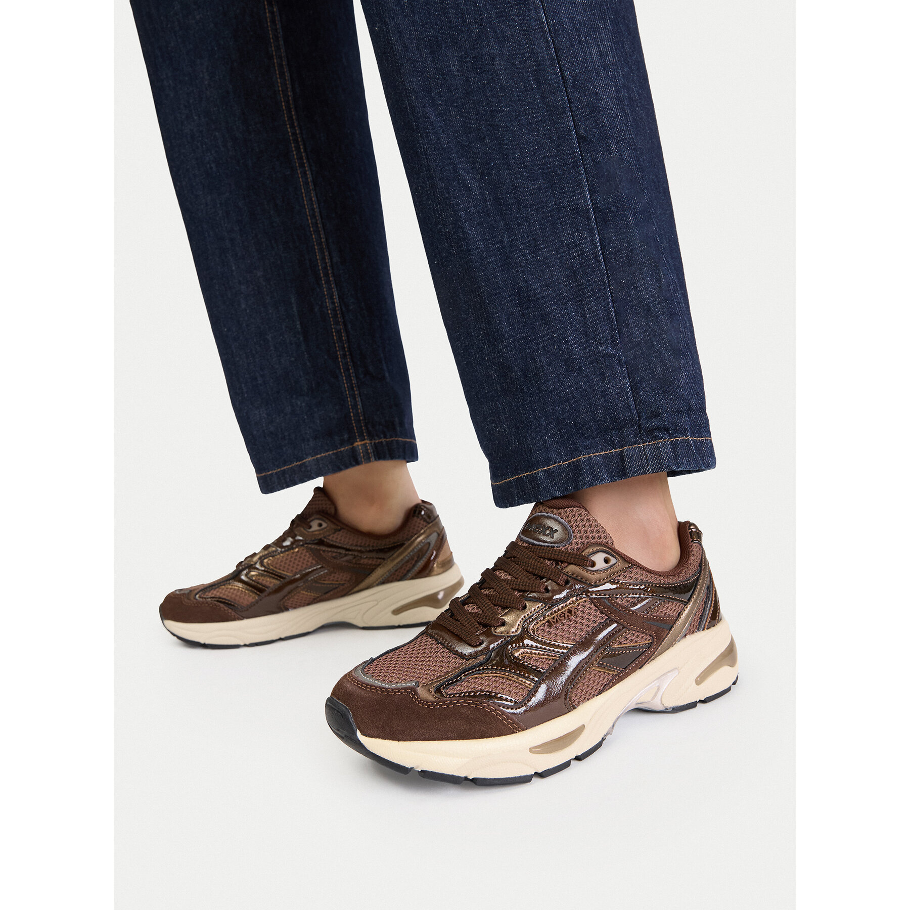 Sneakersy MEXX EO-MI001006263W-01 Hnedá