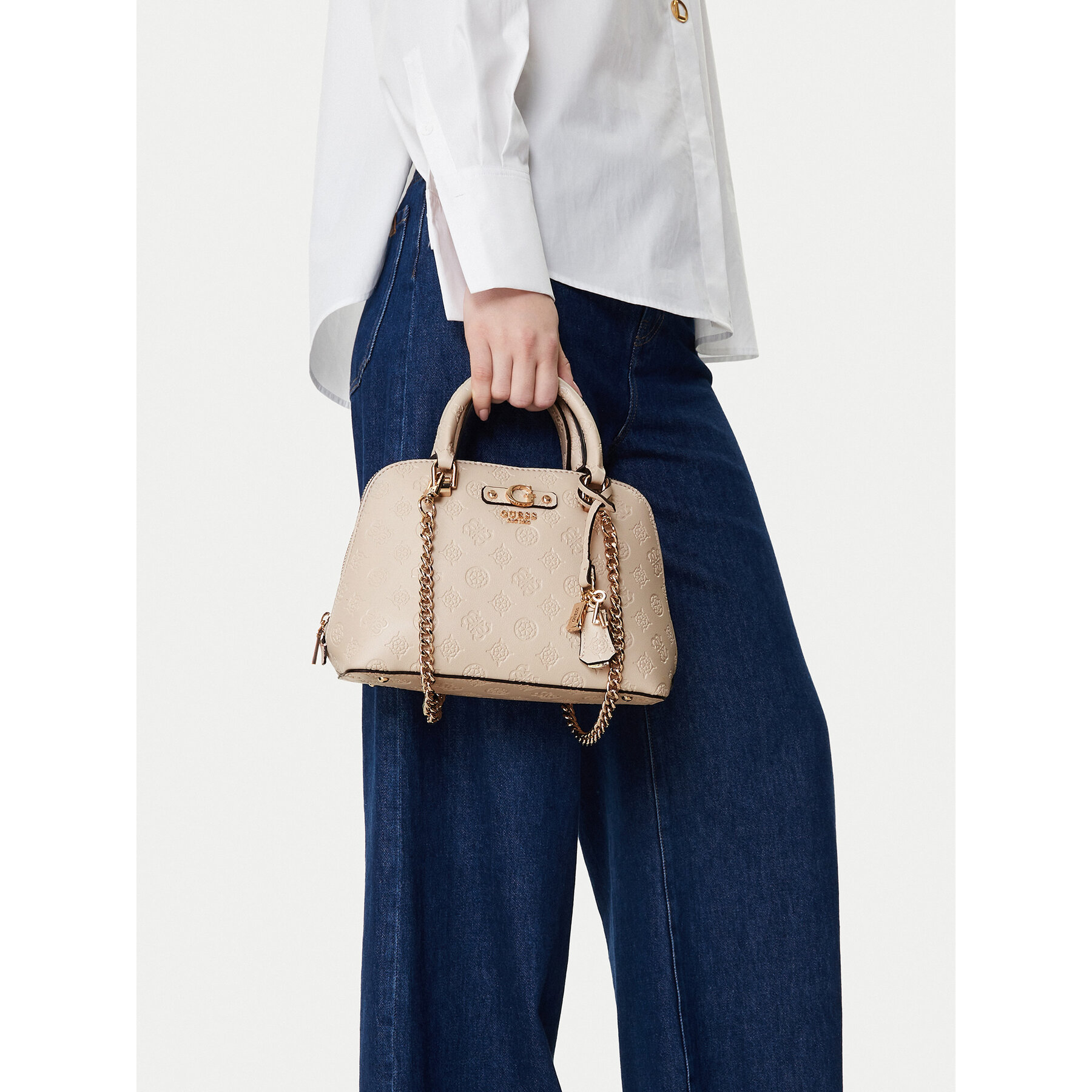 Geantă Guess Dita HWPD76 02050 Bej