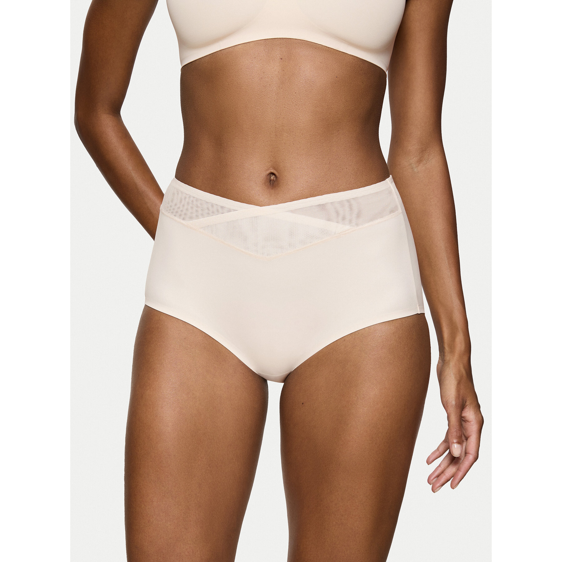 Triumph Κλασικό σλιπ ψηλόμεσο True Shape Sensation 10218231 Ροζ