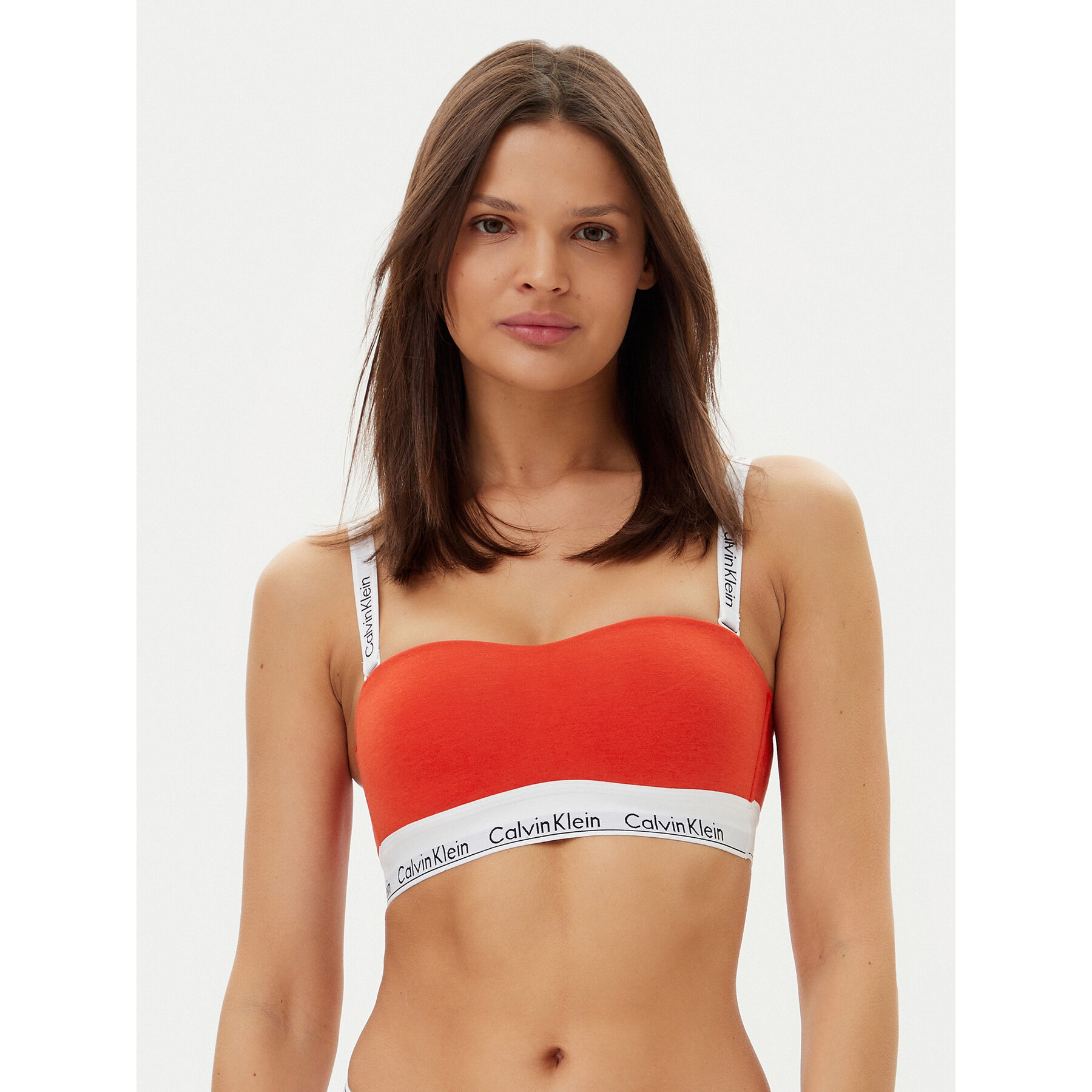 Calvin Klein Underwear Melltartó felső 000QF7628E Piros