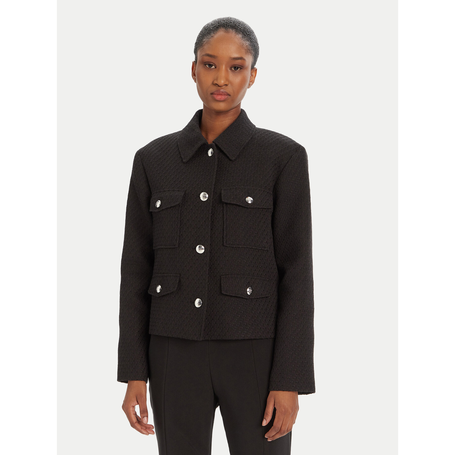 HUGO Sakko Alayna 50542615 Schwarz Regular Fit