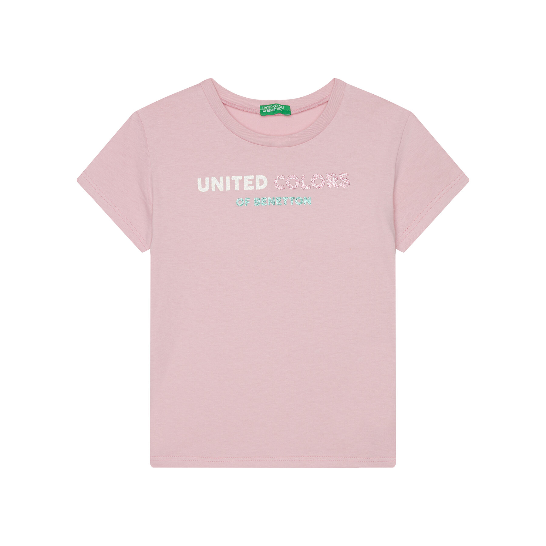 United Colors Of Benetton T-Shirt 3I1XC10MZ Ροζ Regular Fit
