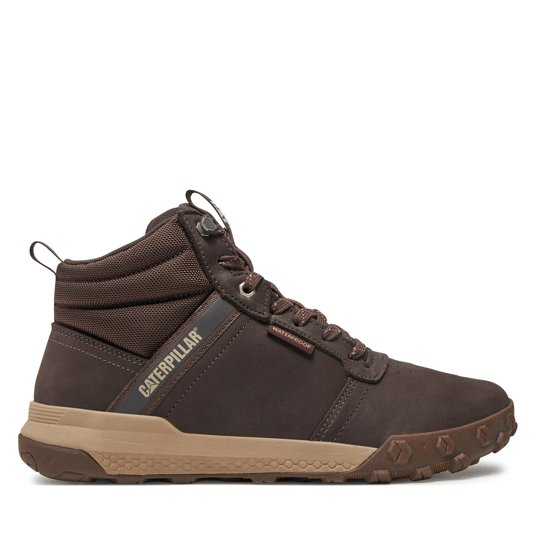 Šnurovacia obuv CAT Footwear Hex Ready Mid P726104 Hnedá