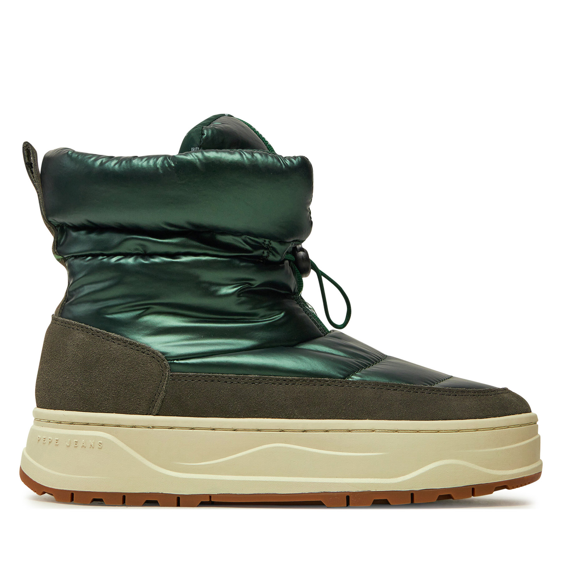 Damen Schneeschuhe Pepe Jeans, Schuhgröße 38, Grün, PLS50554