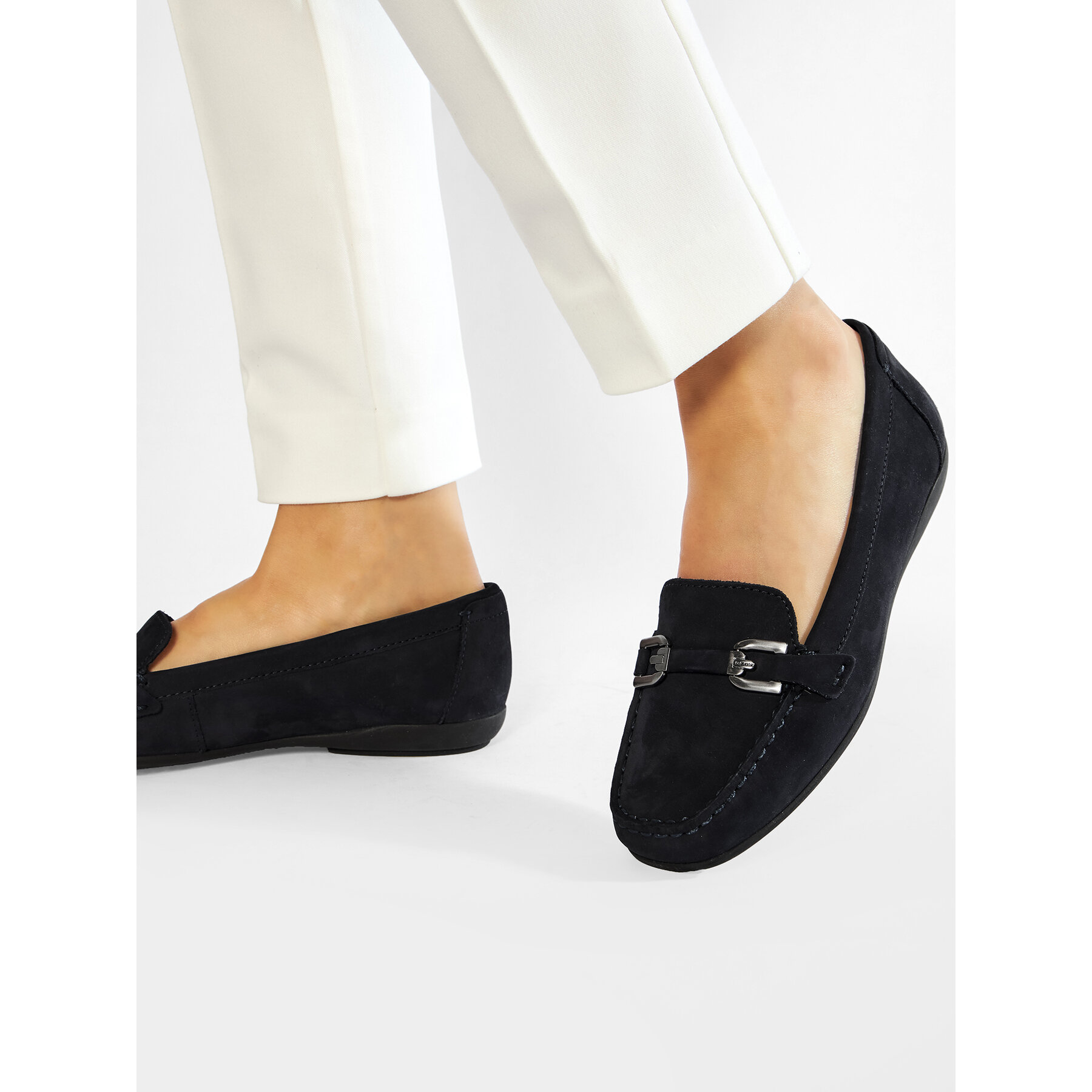 Mokasīni Geox D Annytah Moc A D84BMA 00032 C4007 Tumši zils
